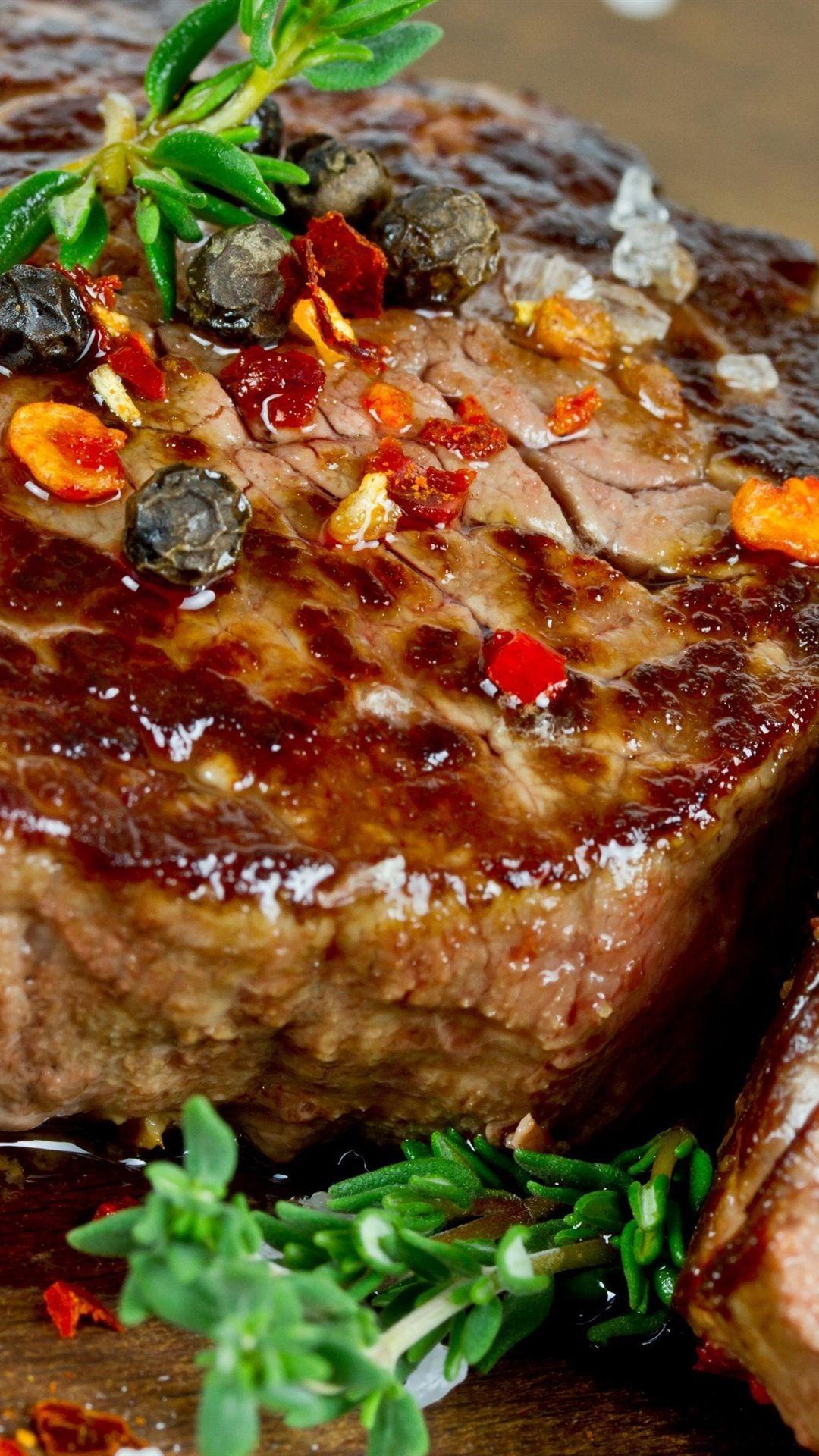 1080x1920 Cooked Meat, Ingredients, Food 1080x1920 IPhone 8 7 6 6S Plus Wallpaper, Background, Picture, Image