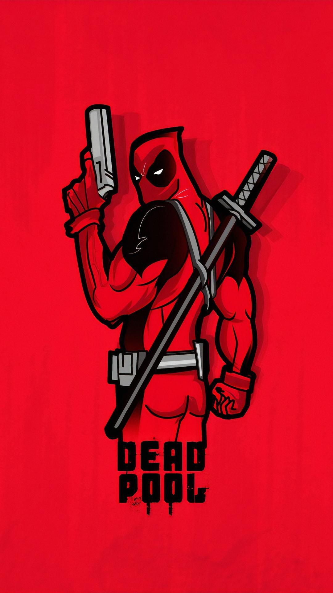1080x1920 Deadpool 4k Wallpaper