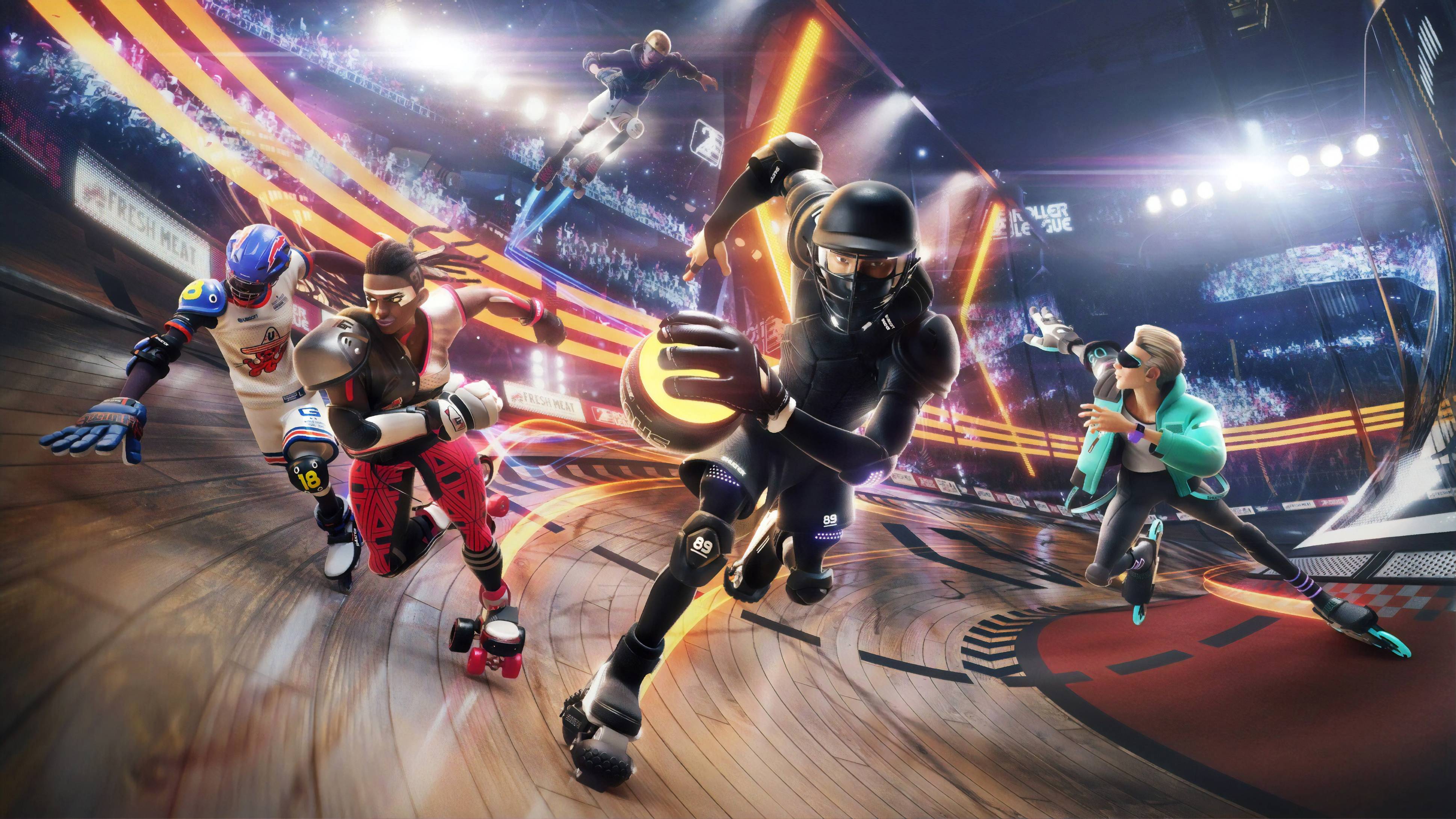 3876x2180 Roller Champions iPhone XS MAX Wallpaper, HD Games 4K Wallpaper, Image, Photo and Background