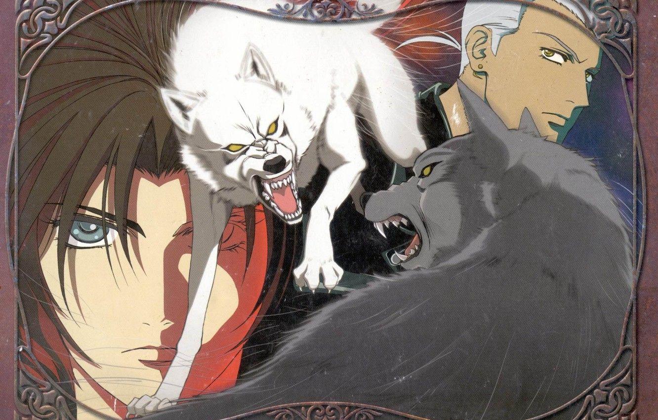 1332x850 Wallpaper look, wolves, Wolf's Rain, guys image for desktop, section прочее