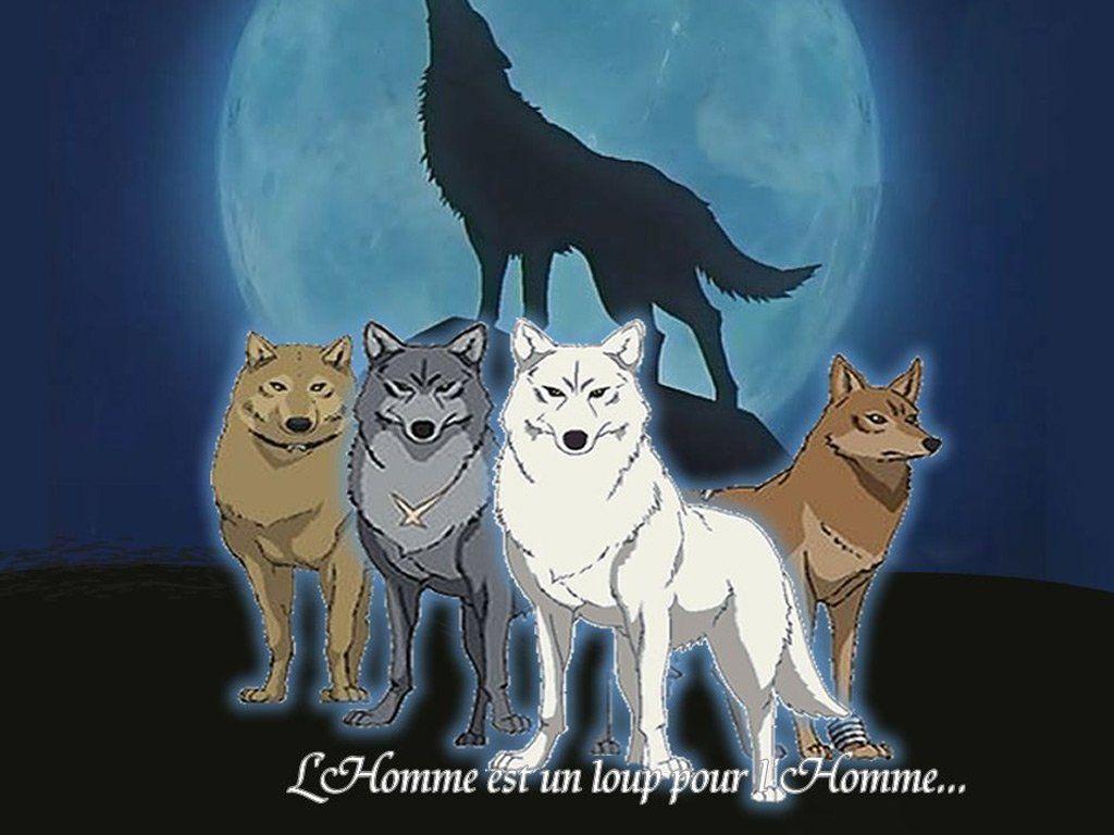 1024x768 Free download Wallpaper of Wolfs Rain Anime [1024x768] for your Desktop, Mobile & Tablet. Explore Animated Wolf Wallpaper. Wolf Howling Wallpaper, Free Wolf Wallpaper, Wolf Desktop Wallpaper Free 1920x1080