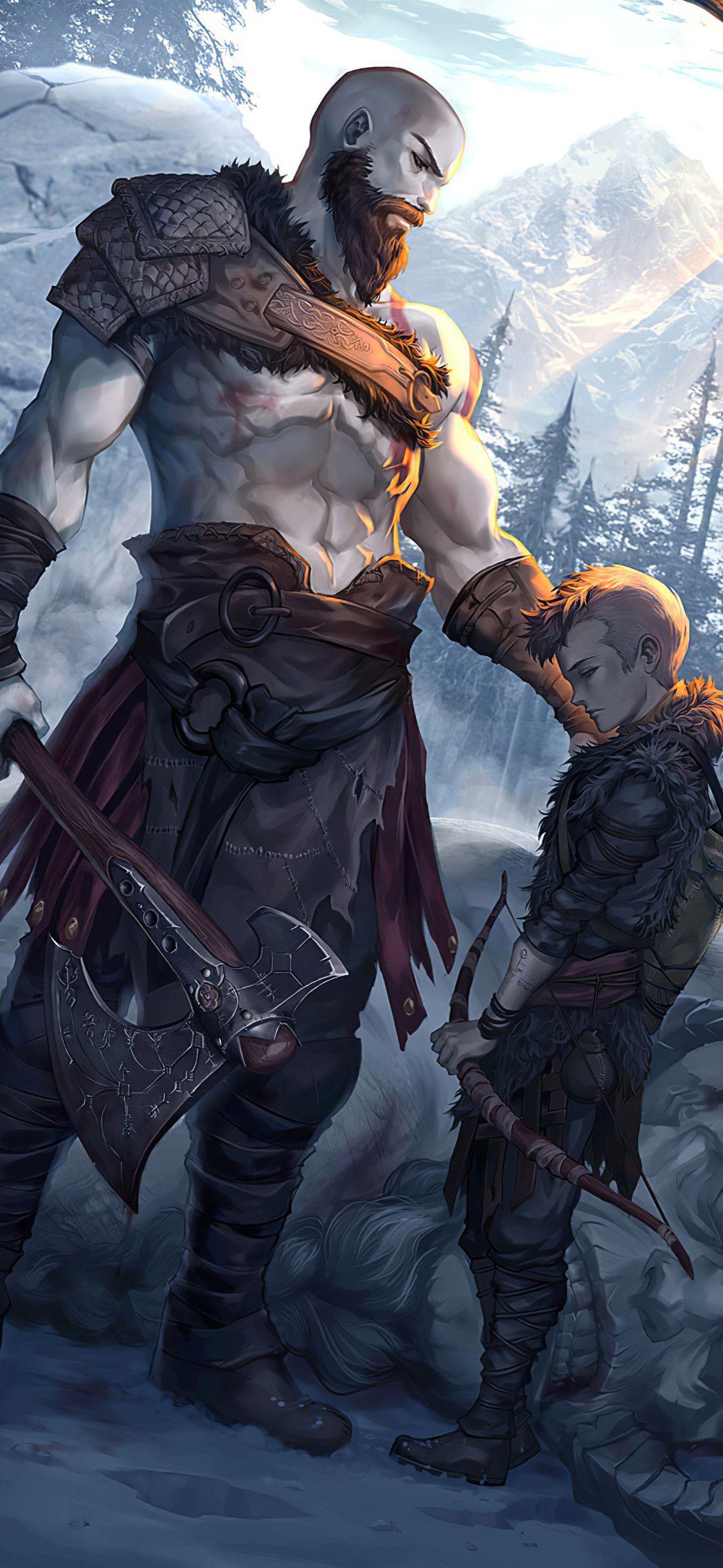 Kratos vs Thor Wallpaper 4K Boss Fight Kratos Thor 8952