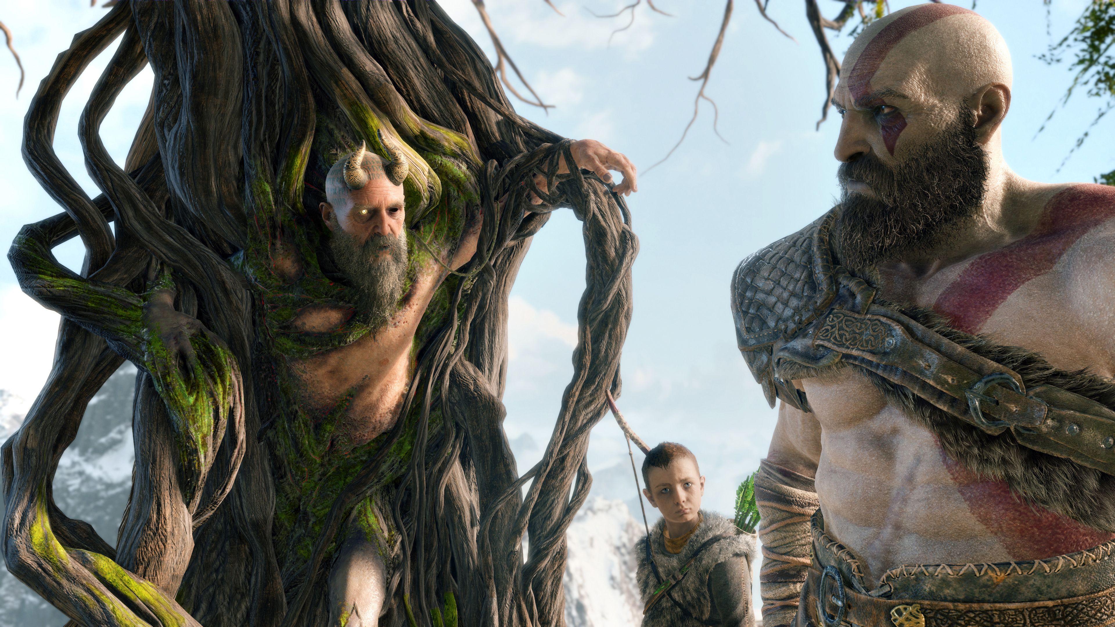 3840x2160 Kratos And Atreus God Of War HD Games, 4k Wallpaper, Image, Background, Photo and Picture