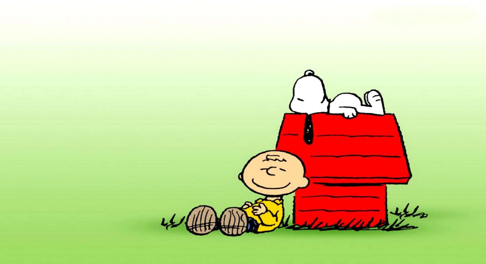 1600x871 Android Home Screen Snoopy Wallpaper