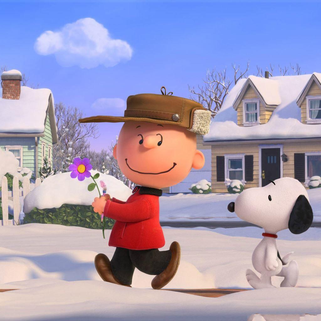 1024x1024 The Peanuts Movie 2015 iPad Wallpaper Free Download