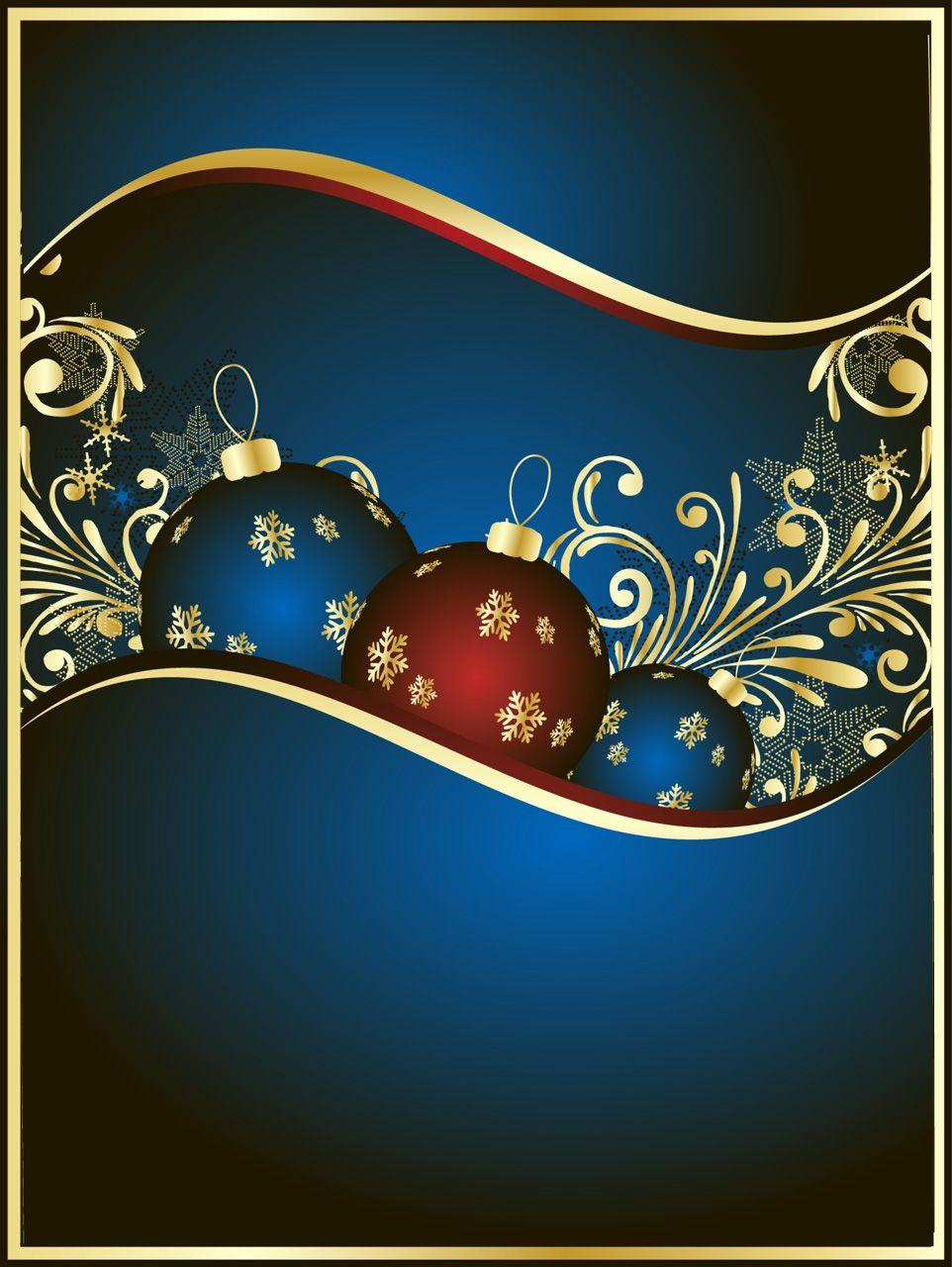 Blue and Gold Christmas Wallpapers Top Free Blue and Gold Christmas