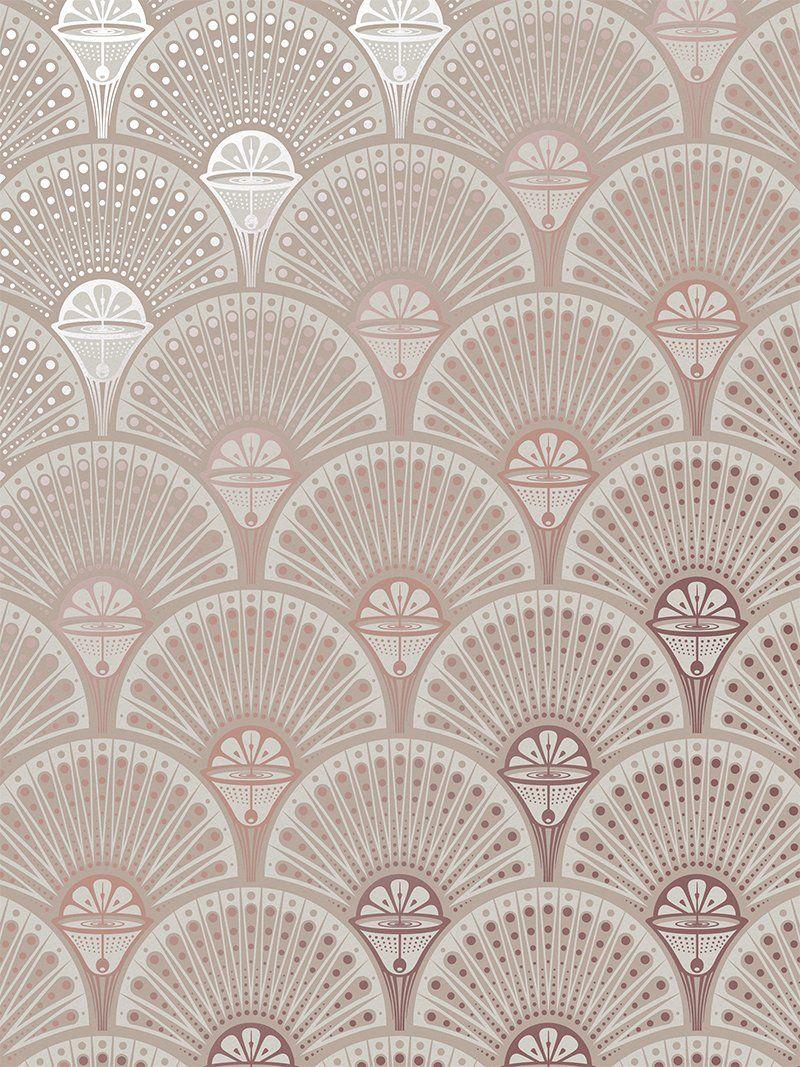 800x1067 Deco Martini 'Rose Gold' Metallic Wallpaper