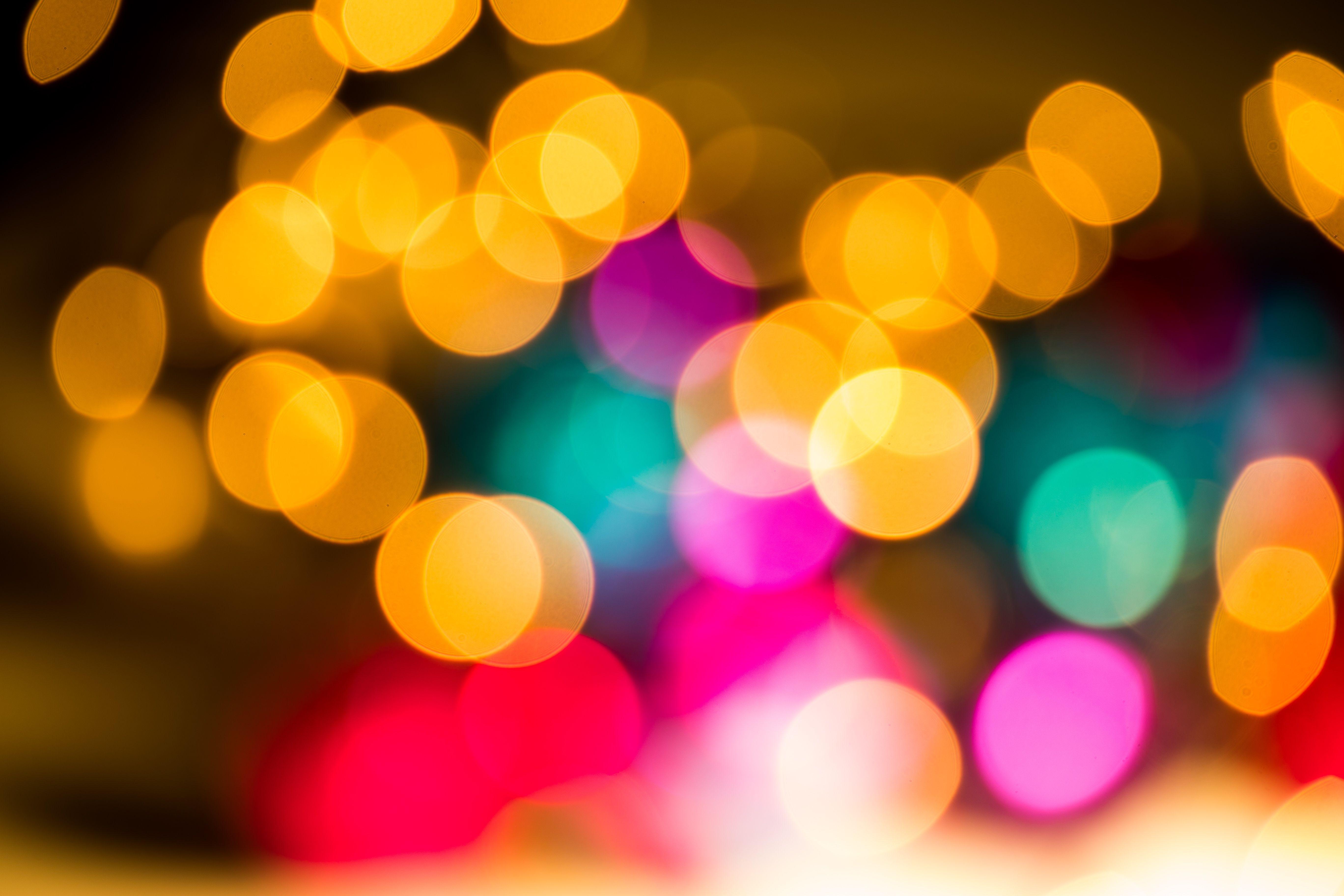 5472x3648 Gorgeous Christmas & Holiday Themed Bokeh Wallpaper