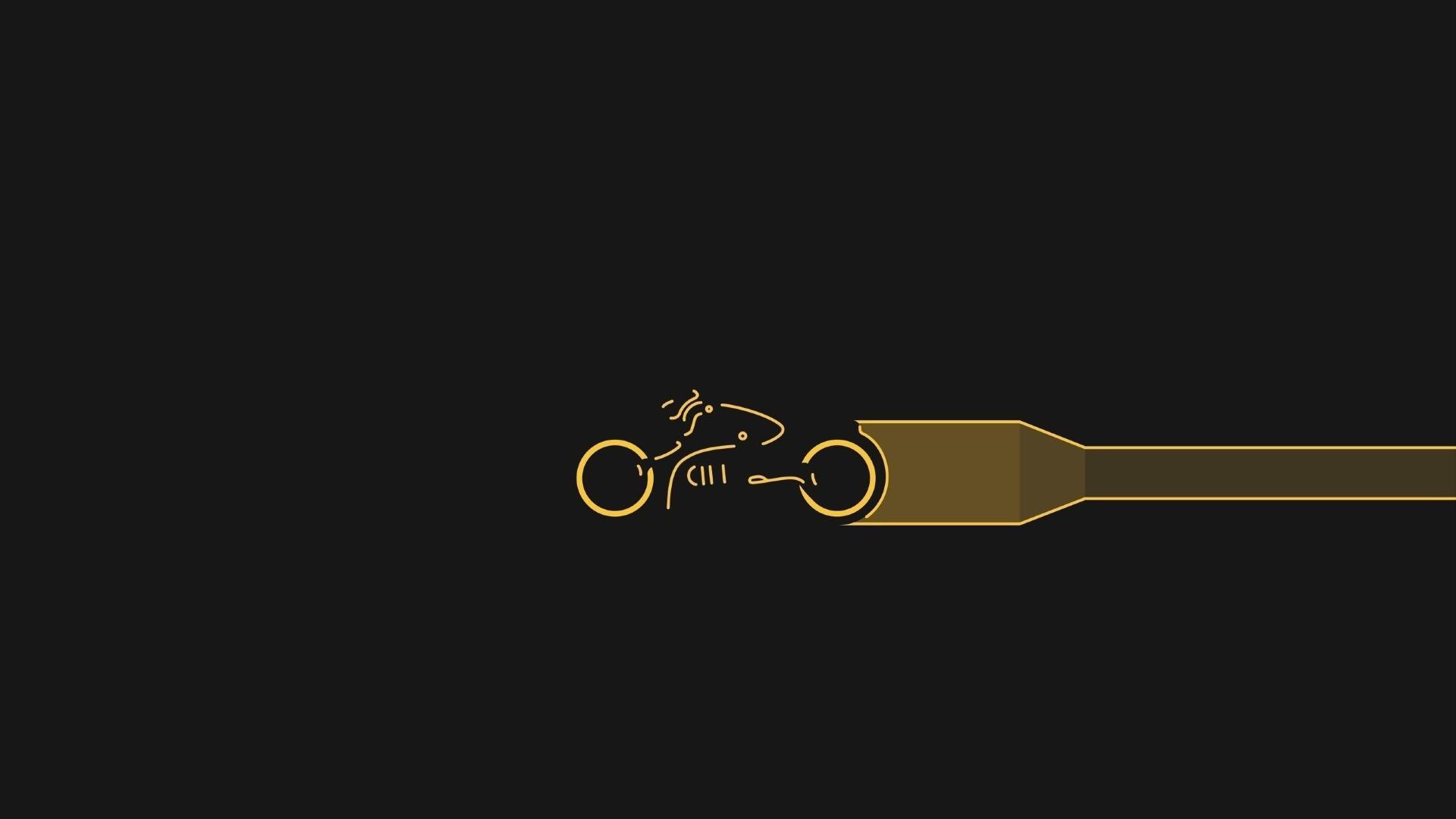 1920x1080 Tron Light Cycle Minimal iPad Air Wallpaper, HD Minimalist 4K Wallpaper, Image, Photo and Background