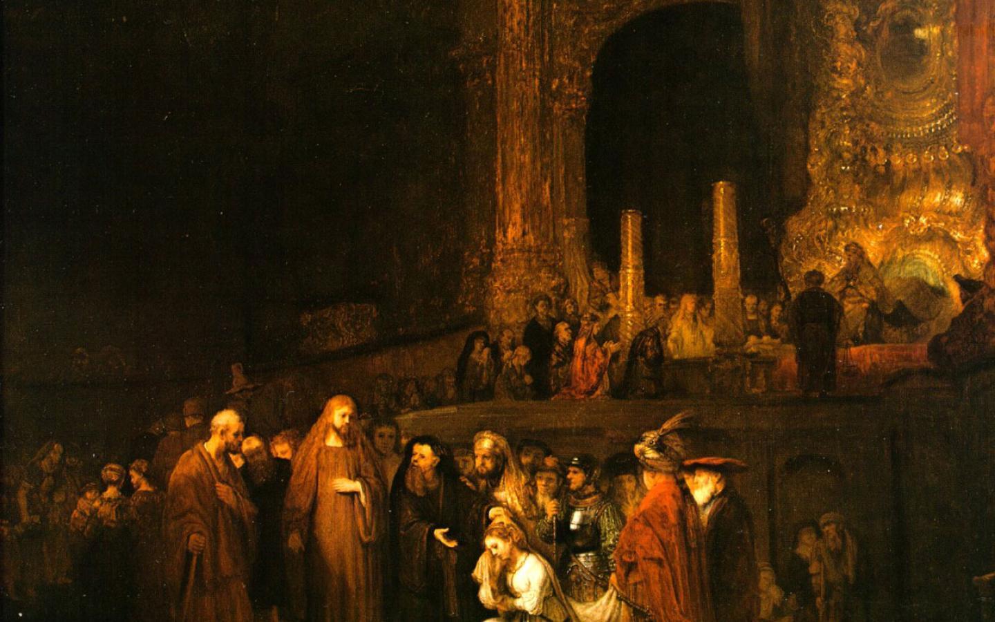 1440x900 image of Rembrandt Wallpaper Paintings Art - #FAN