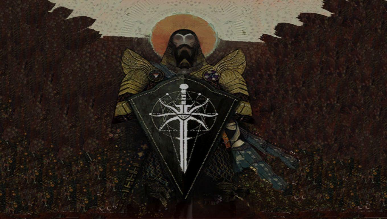 1360x768 Dragon Age Blackwall Tarot Card HD Wallpaper