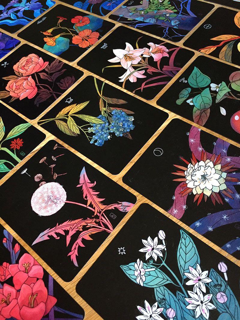 800x1066 Botanical Tarot Cards by Artist Kevin Jay Stanton. Mr Plant Geek