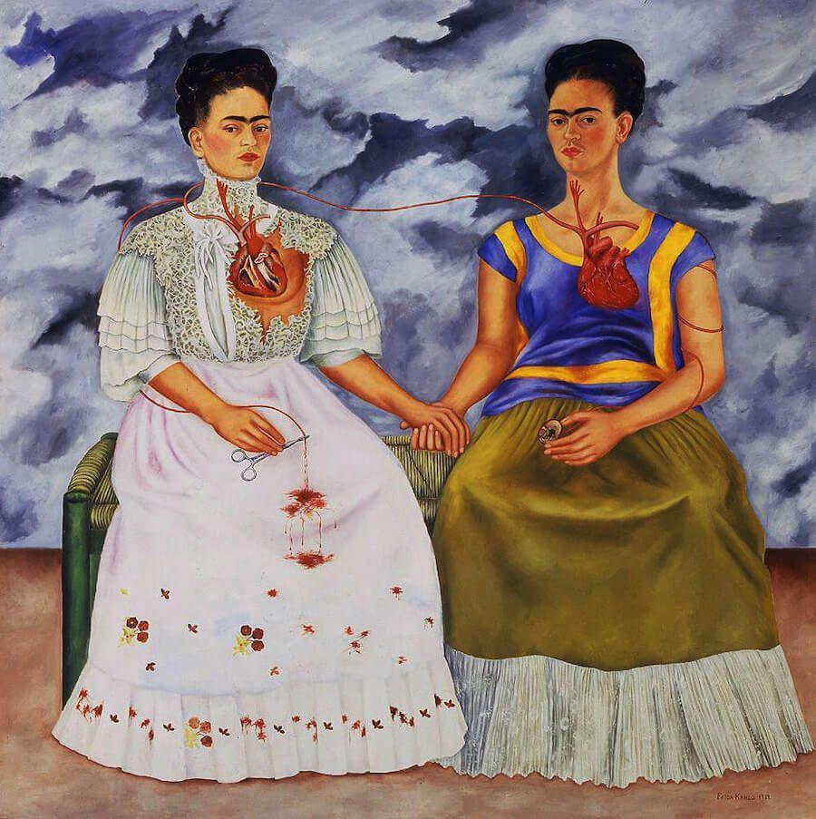 900x903 The Two Fridas, 1939