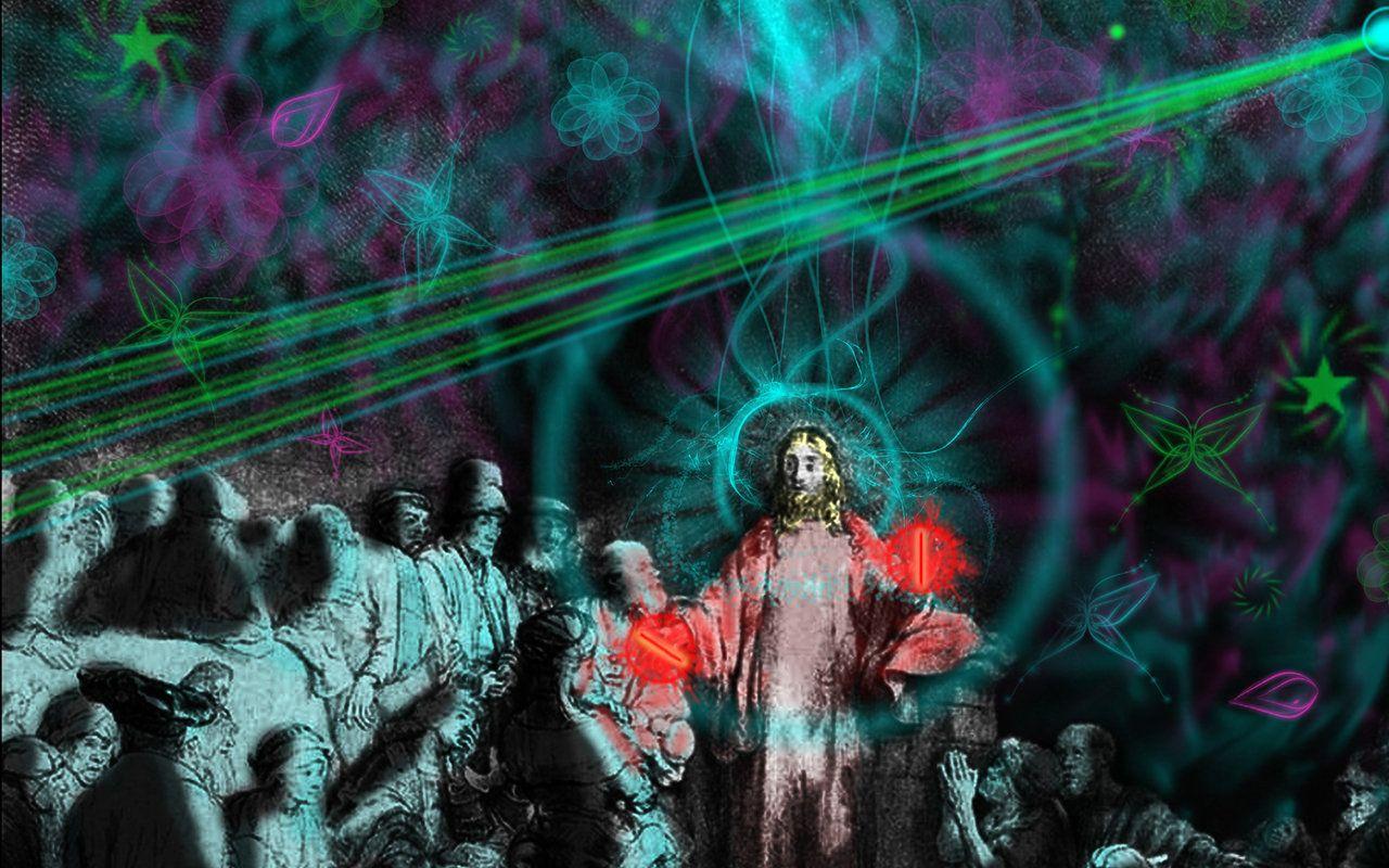 1280x800 Rembrandt Jesus Rave Wallpaper