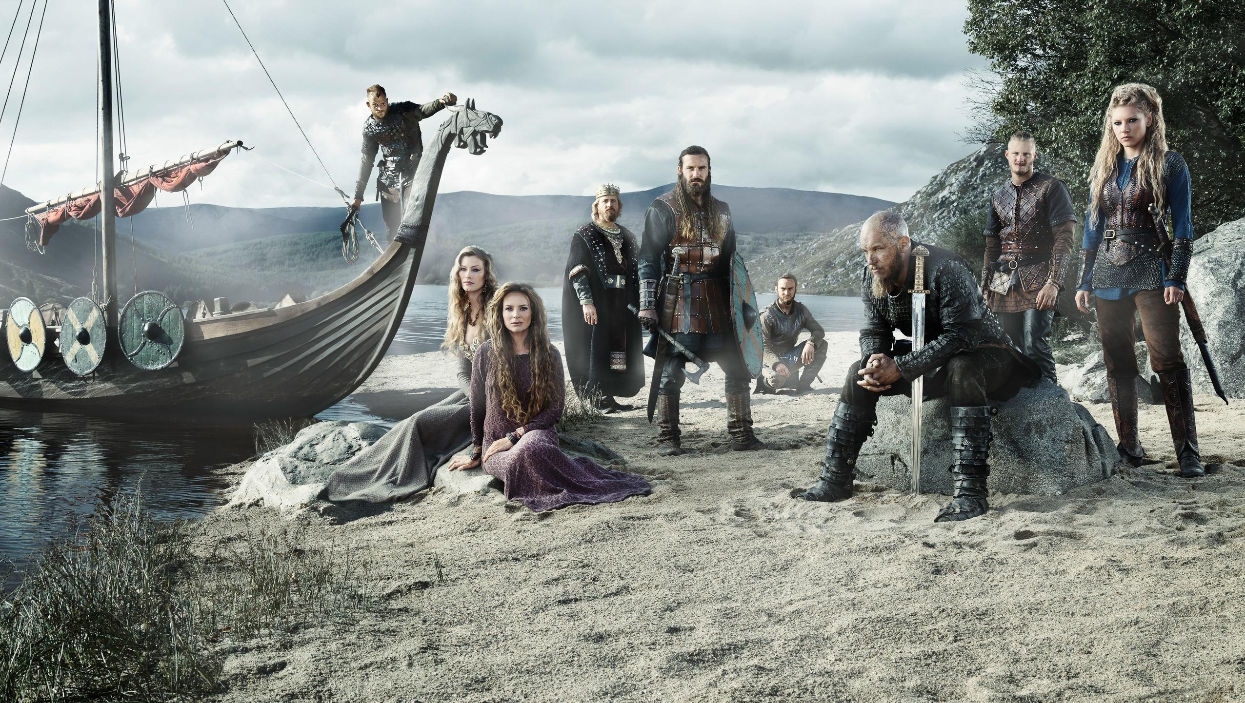 2552x1442 Vikings Desktop Wallpaper