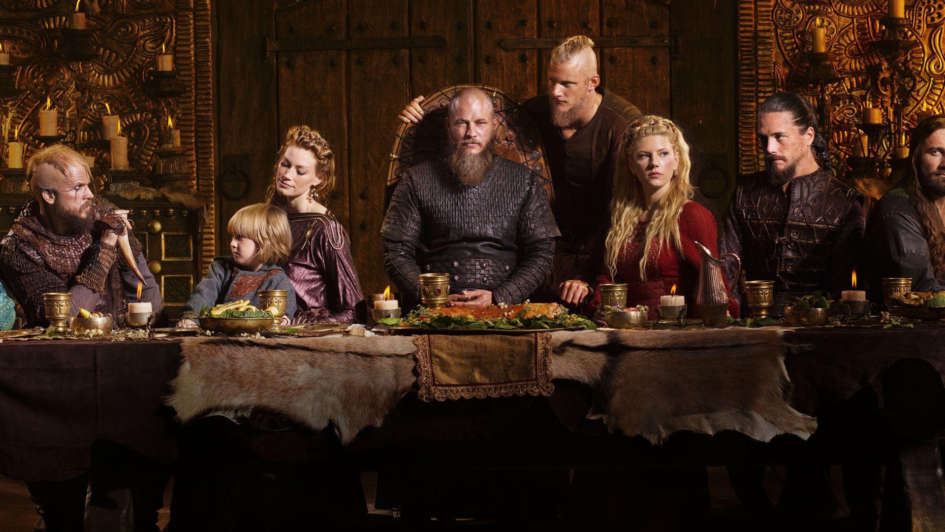1920x1080 Wallpaper Vikings, 4 season, Travis Fimmel, Katheryn Winnick, Best TV Series of Movies