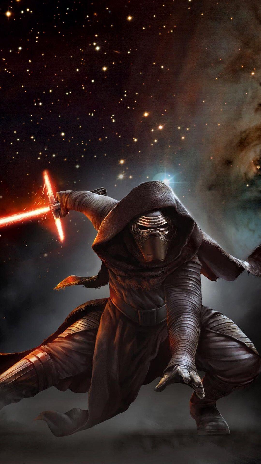 1080x1920 Star wars, gun fire, fan art, fight wallpaper. Star Wars Wallpaper