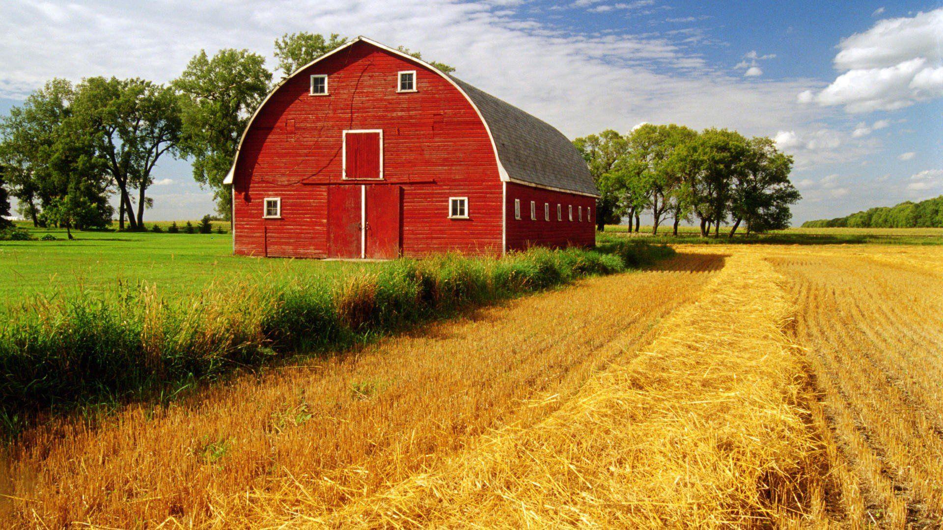 1920x1080 Country Barn Desktop Wallpaper
