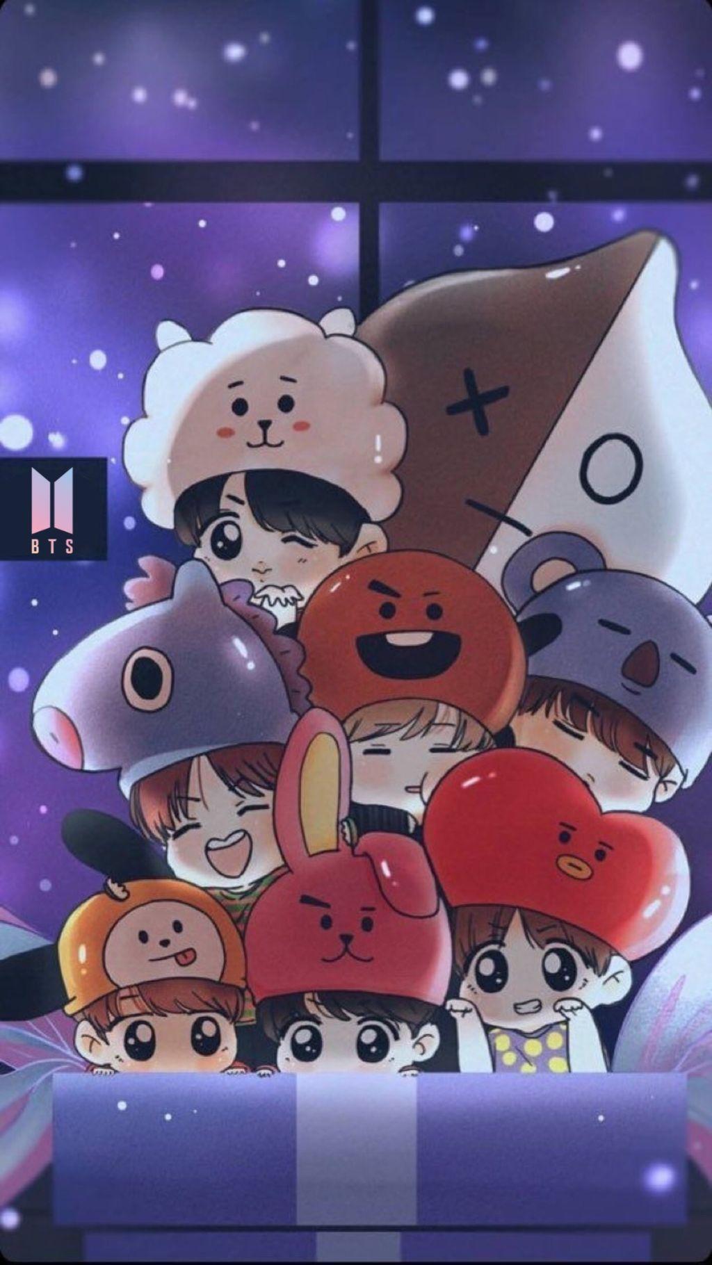 BT21 4K Wallpapers Top Free BT21 4K Backgrounds WallpaperAccess