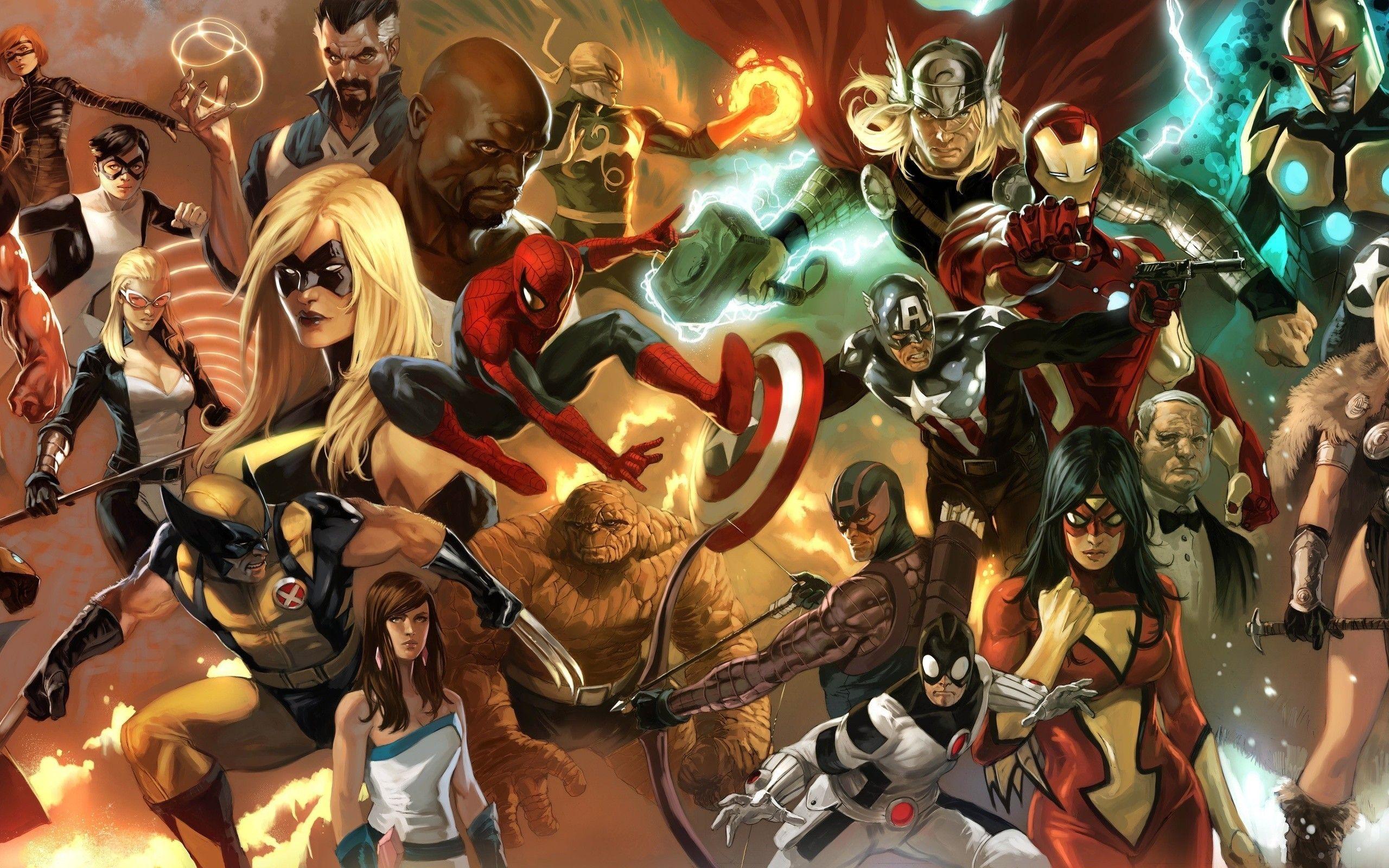 2560x1600 Marvel Wallpaper Tablet