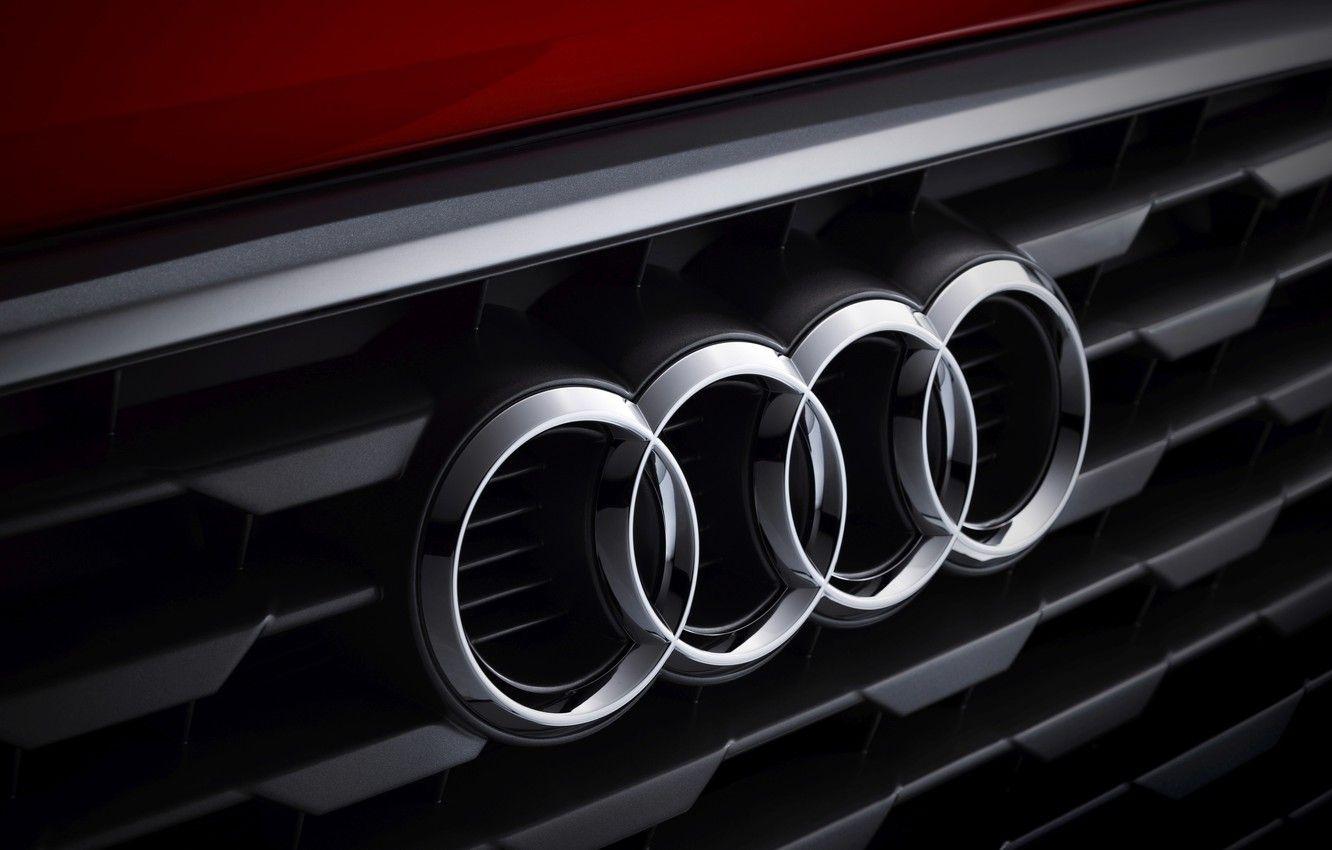1332x850 Wallpaper Audi, Emblem, Red, Rings, Logo image for desktop, section макро