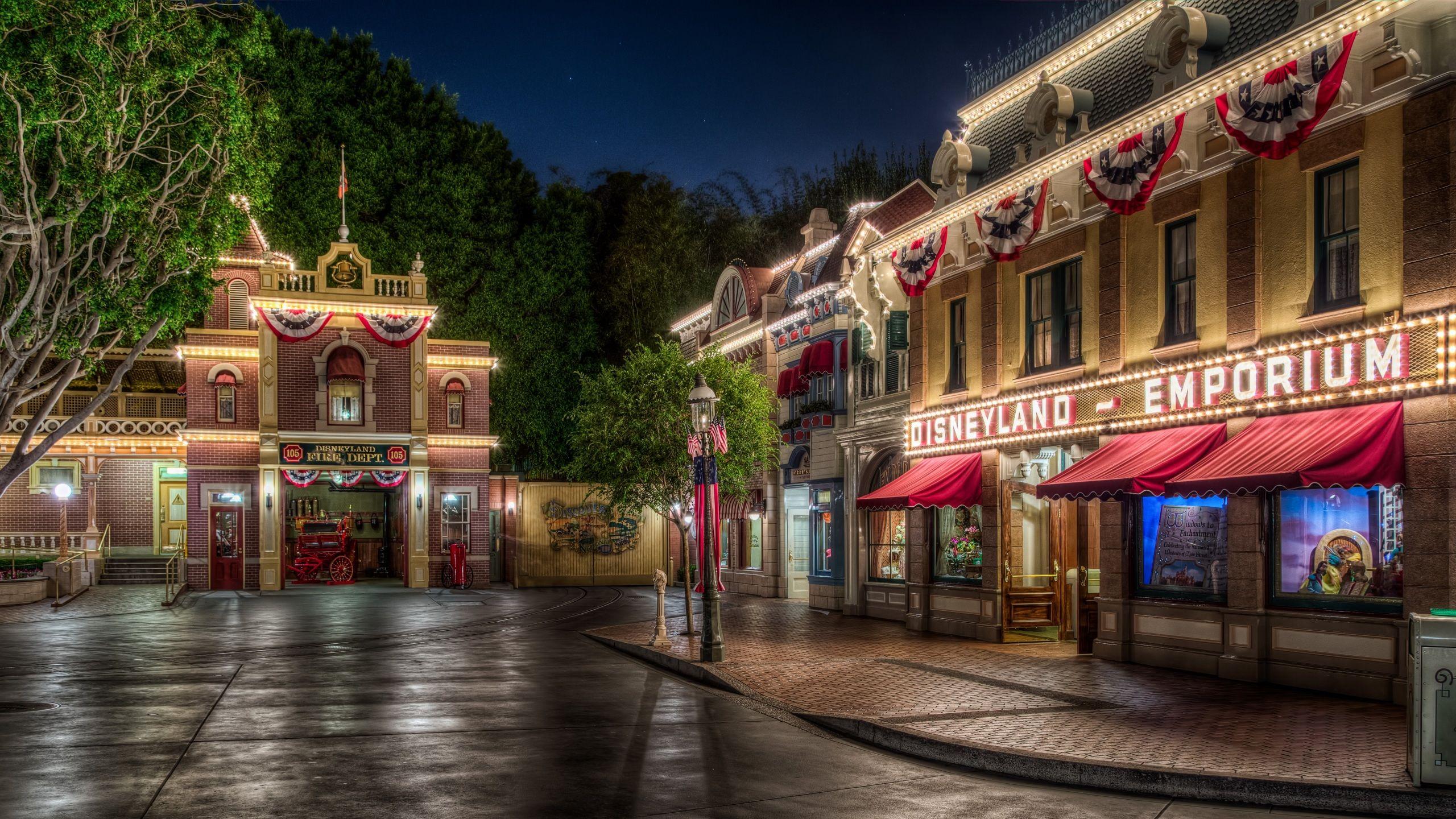2560x1440 Disneyland Park Wallpaper