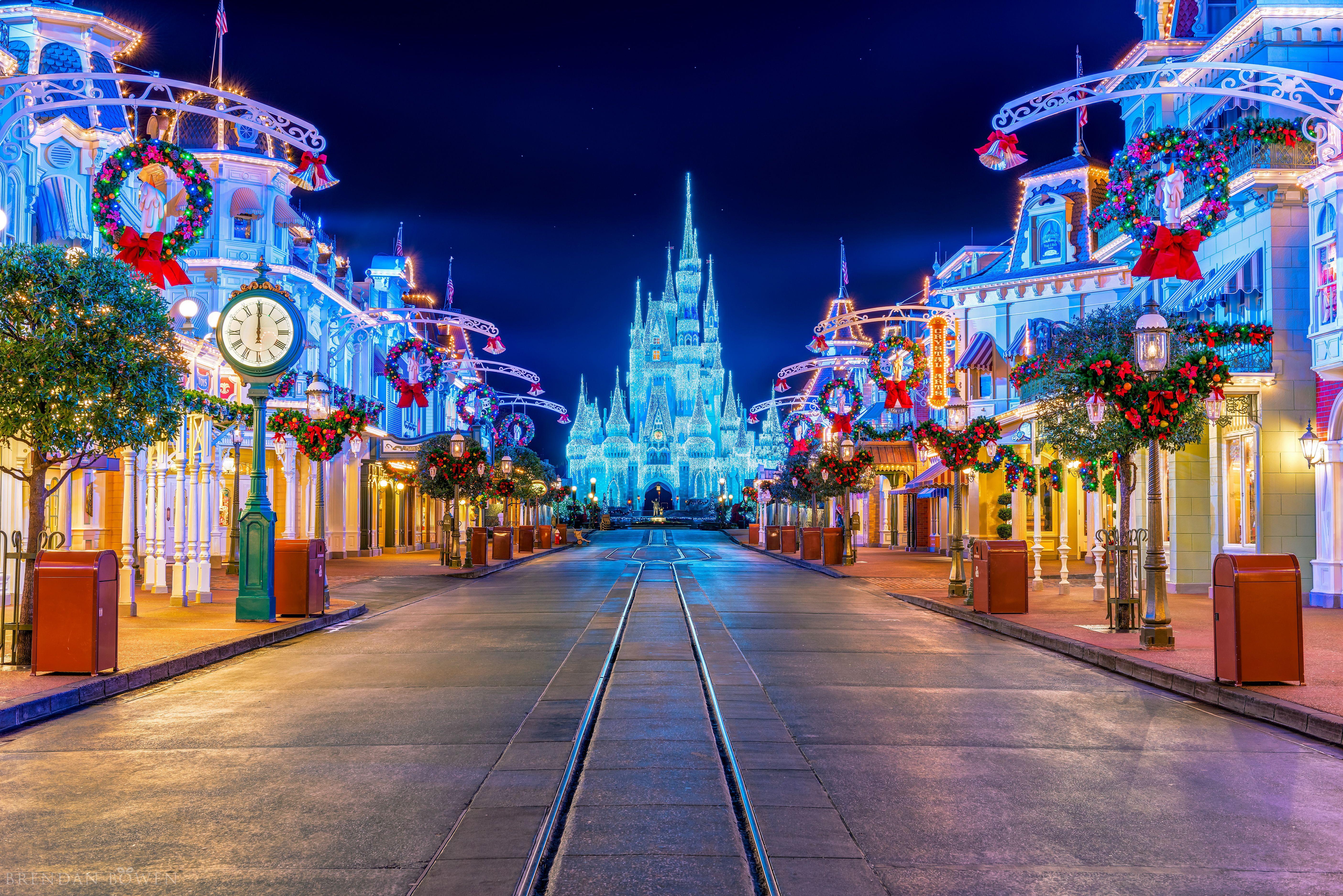 5616x3748 Disneyland California Main Street HD Wallpaper