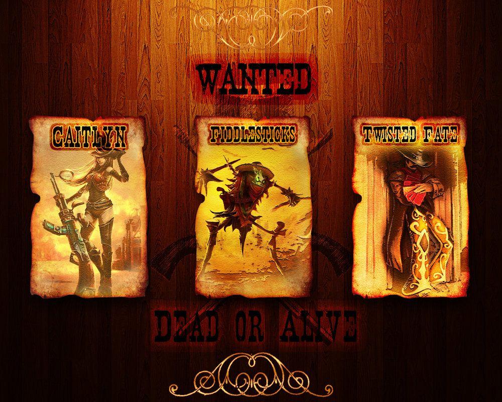 1000x800 LoL Wild West Wallpaper