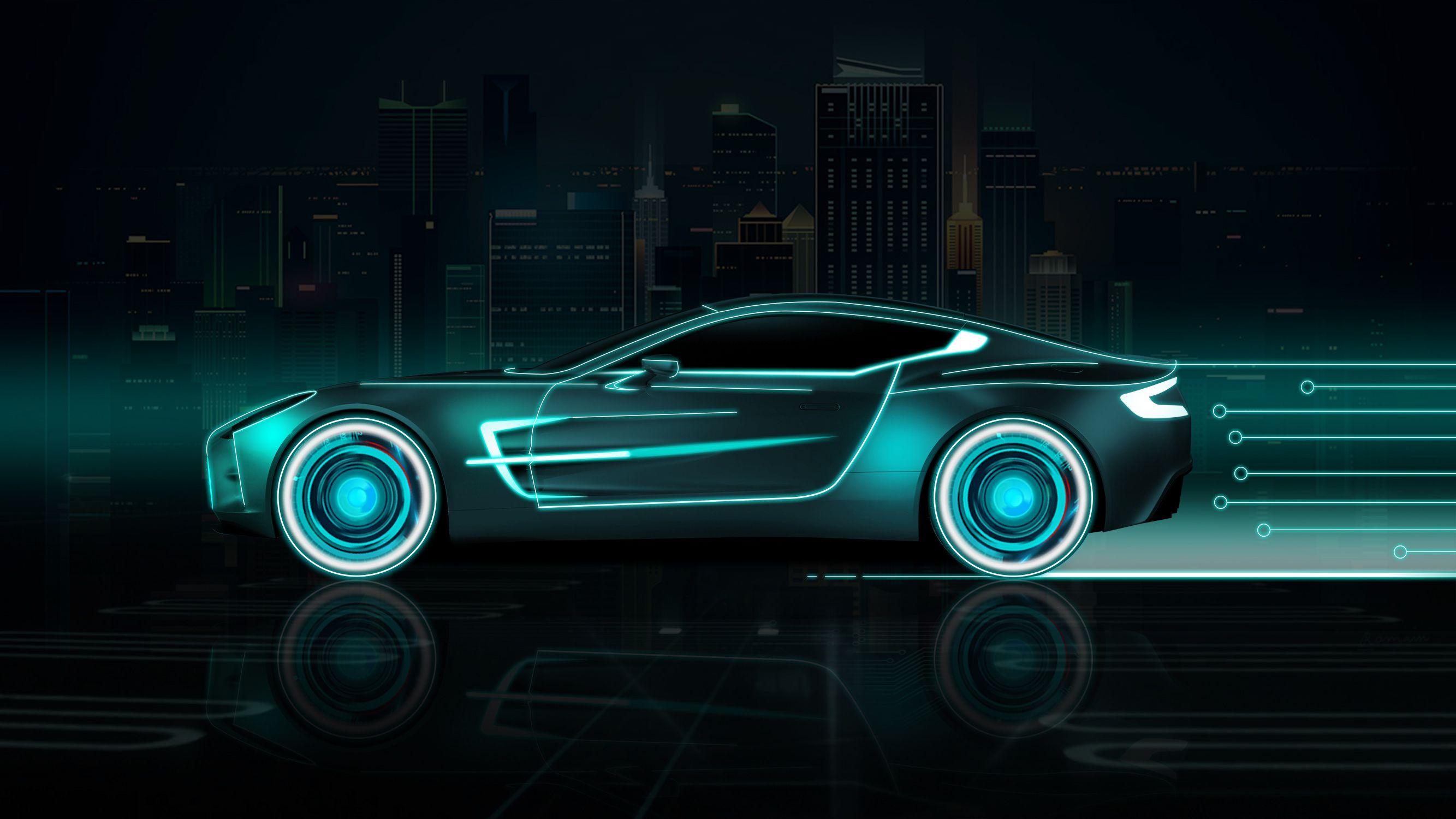 Neon Cars Live Wallpaper Hd