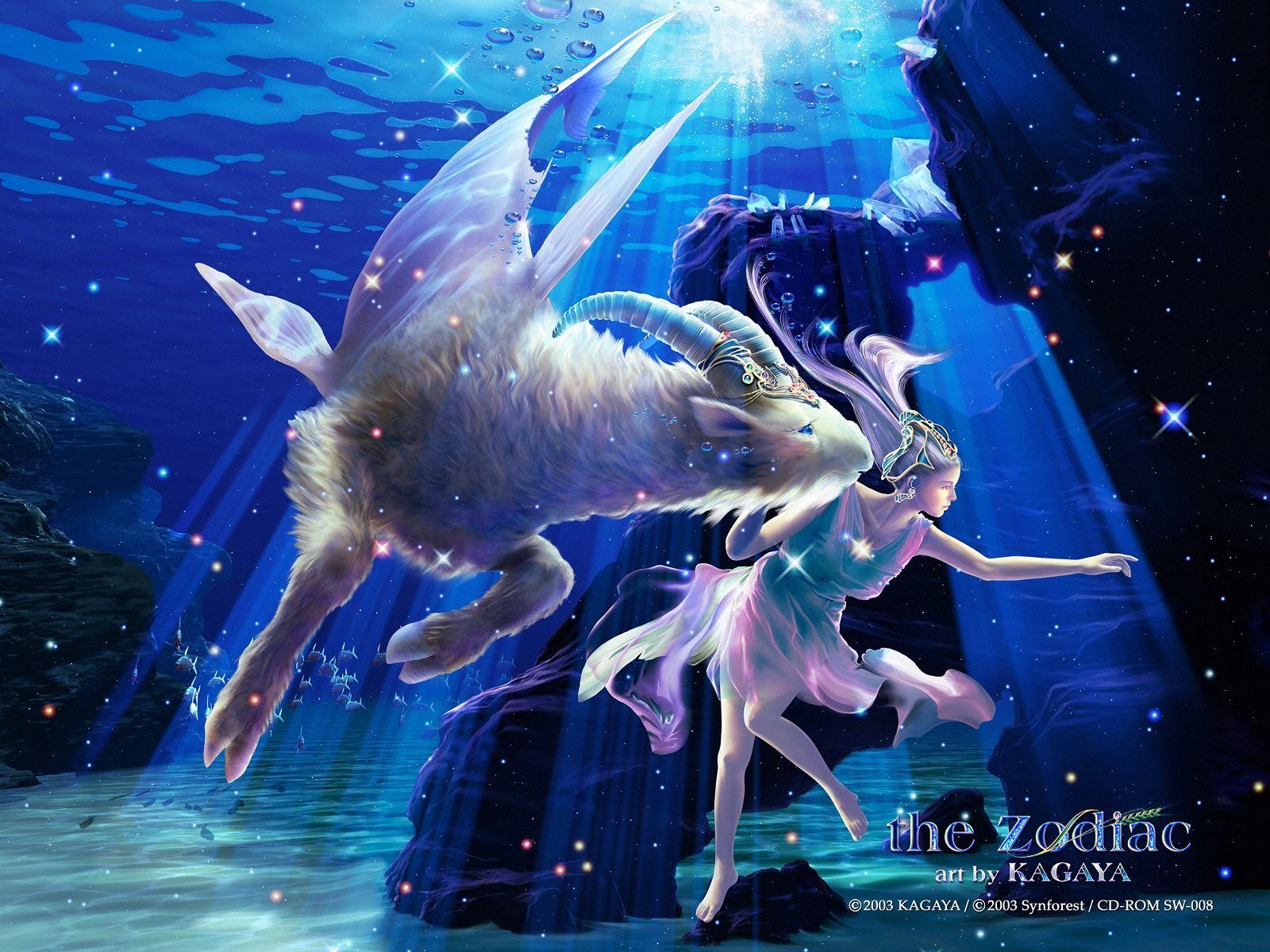 1600x1200 ZODIAC Wallpaper Aquarius Capricorn Gemini