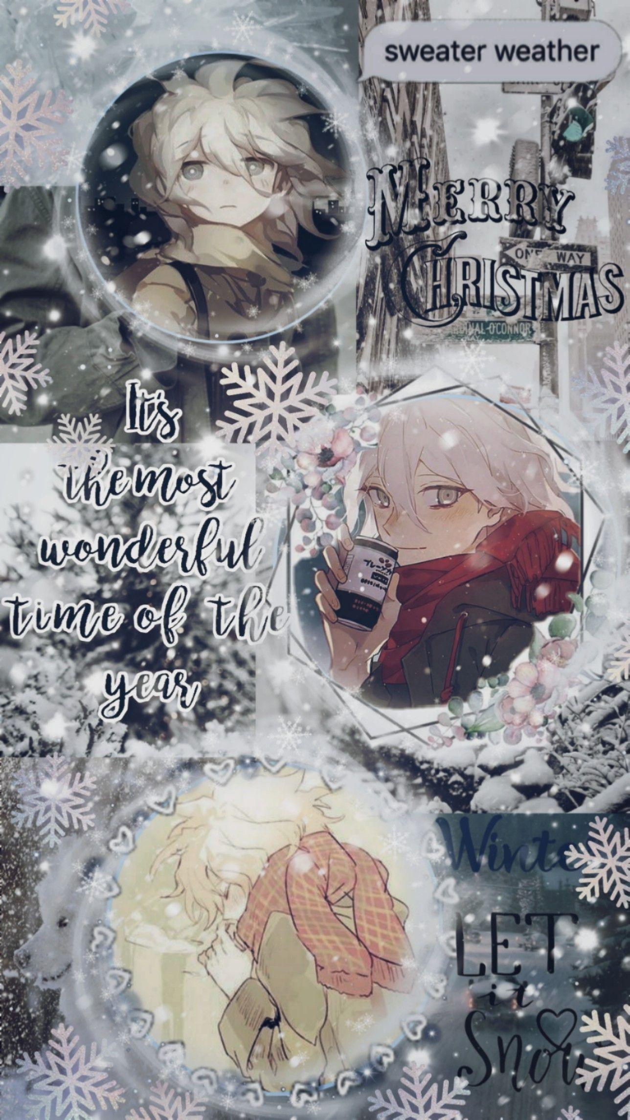 1288x2289 Nagito Komaeda winter aesthetic. Anime wallpaper iphone, Anime wallpaper, Cute anime wallpaper