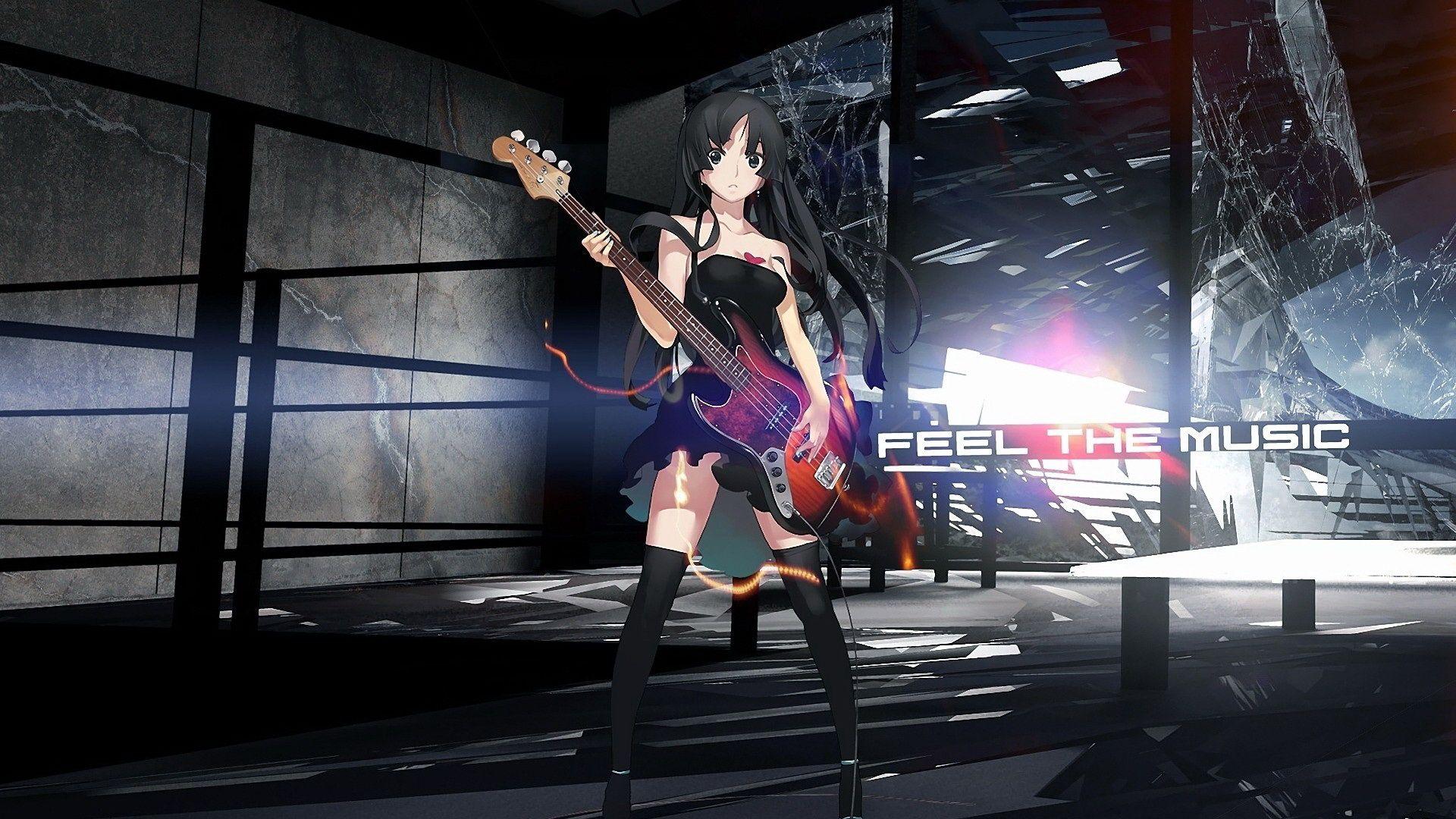 1920x1080 Girl With Guitar HD Wallpaperx1080