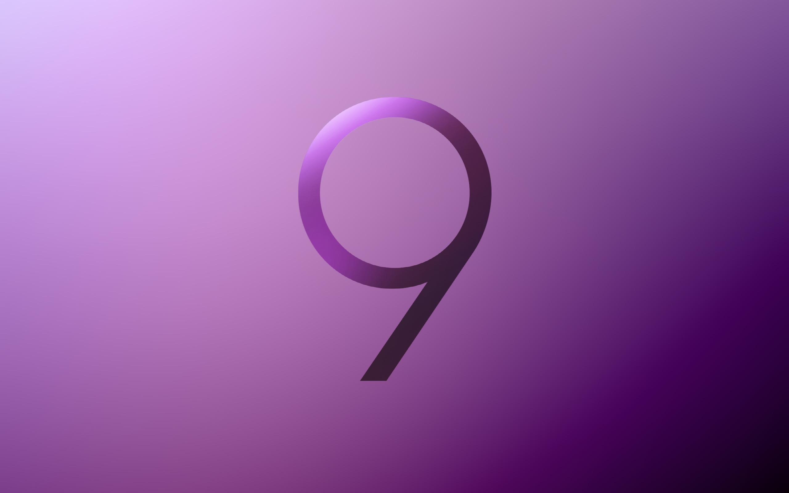 2560x1600 Samsung Galaxy S9 Stock Purple Wallpaper