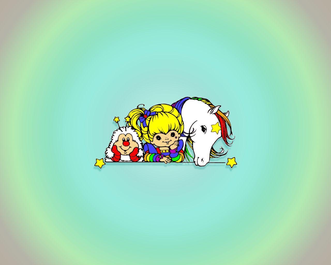1280x1024 Rainbow Brite Wallpaper