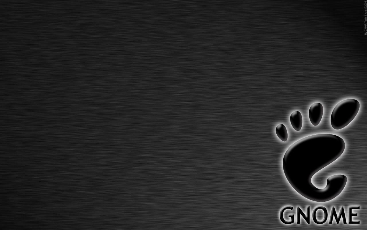 1280x804 Black Gnome print wallpaper. Black Gnome print