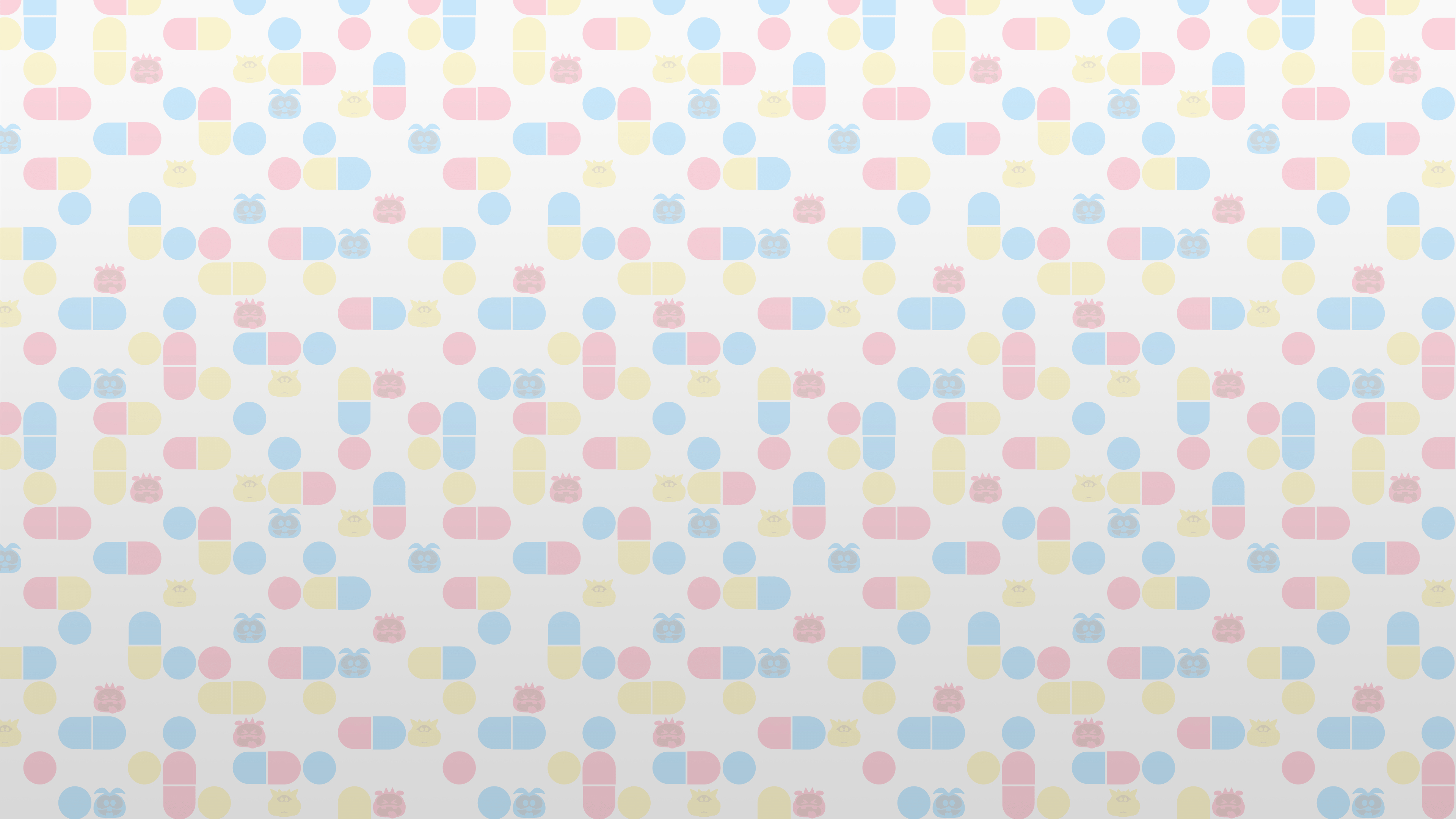 3840x2160 Dr Mario Wallpaper with Logo or Characters removed