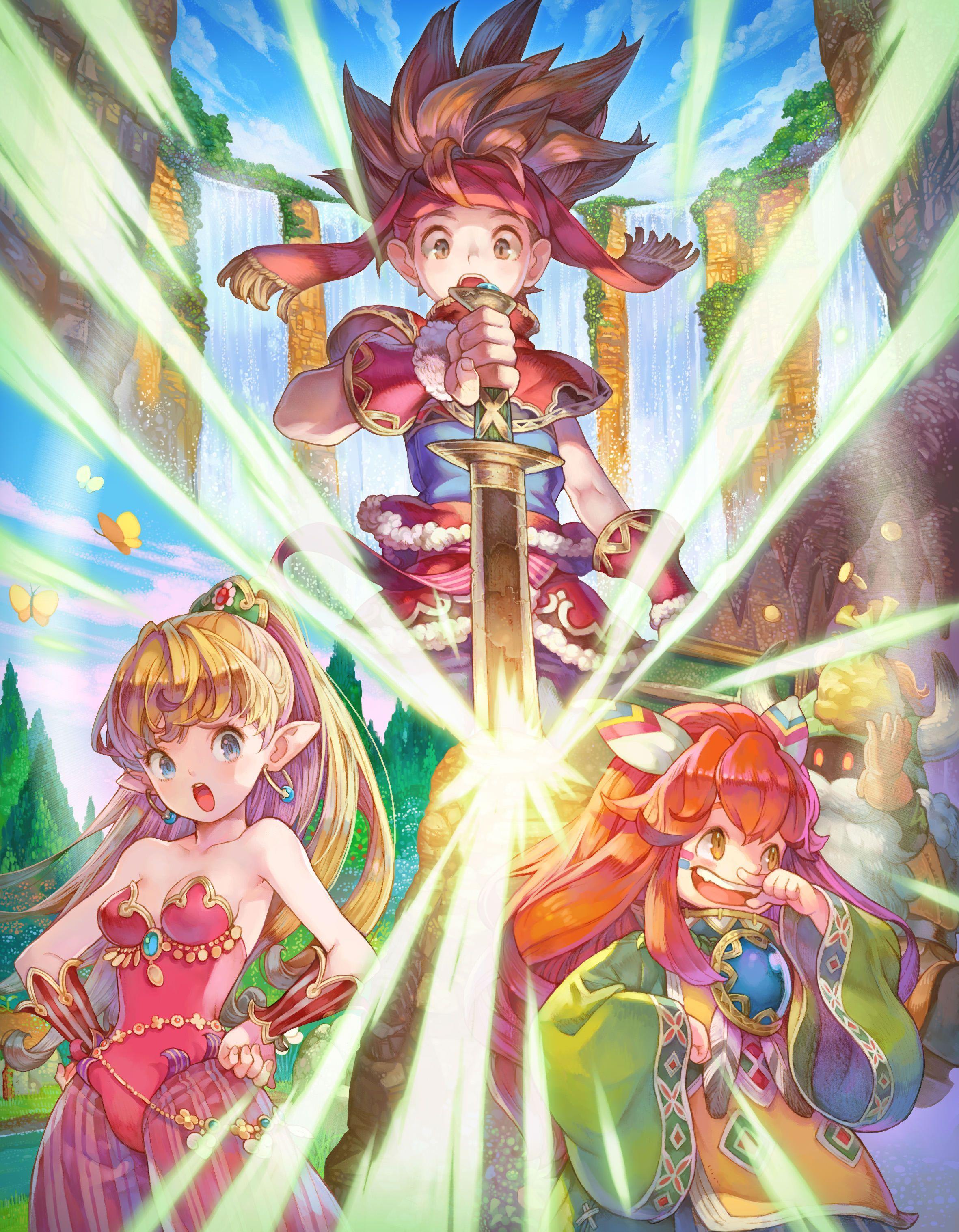 2362x3035 Mobile Secret Of Mana Wallpaper