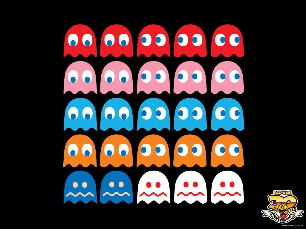 pac man ghost names