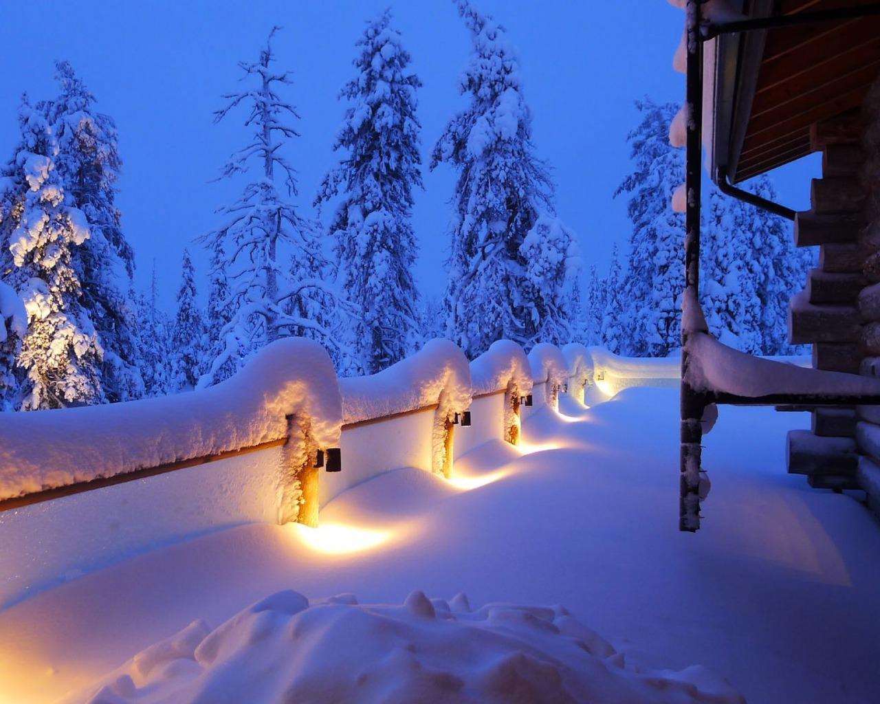 1280x1024 Amazing Winter Landscape Winter Landscape