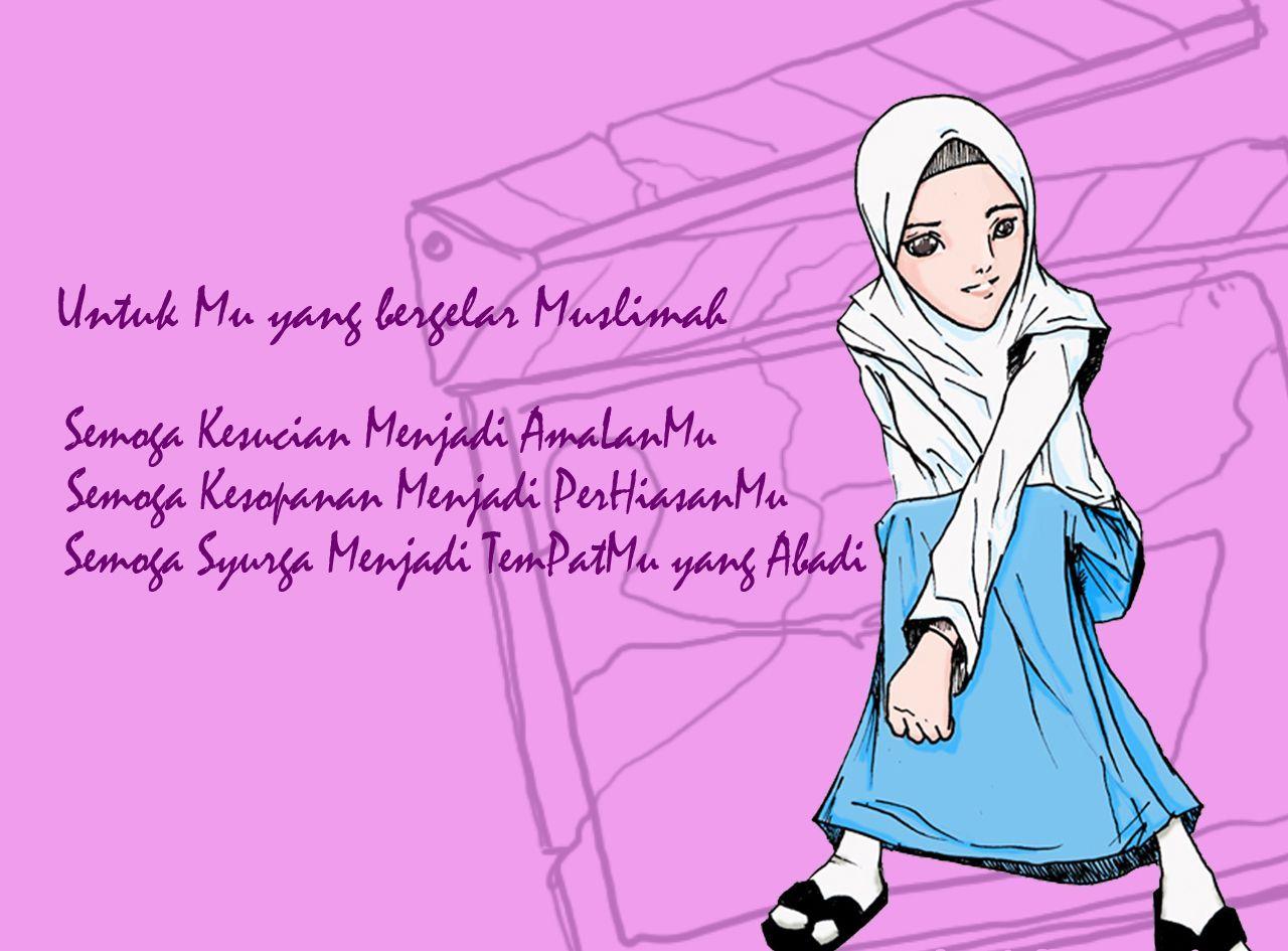 100 Gambar Kartun Muslimah Quotes Kekinian Gambar Pixabay