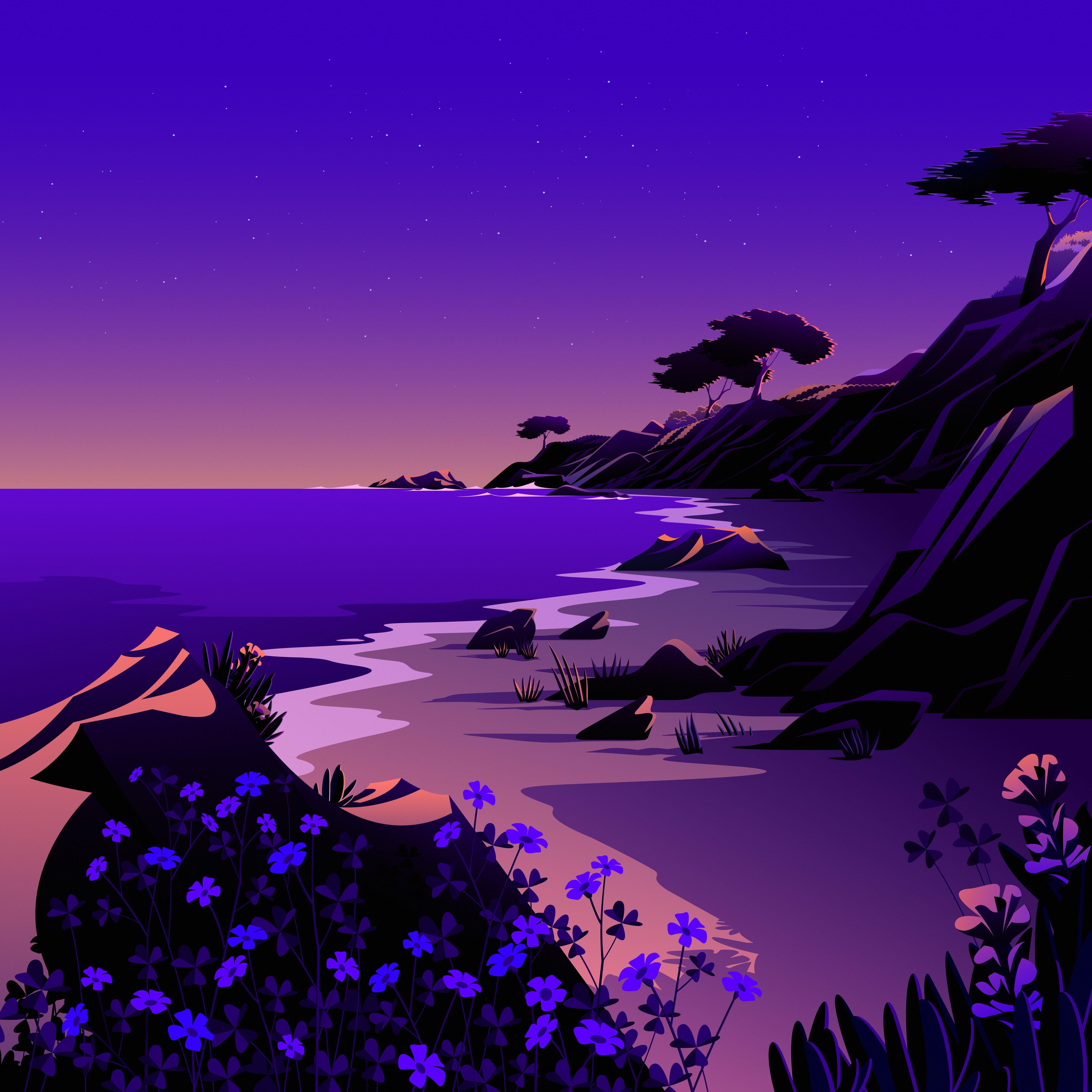 6016x6016 macOS Big Sur 11.0.1 includes even more new wallpaper, download them here