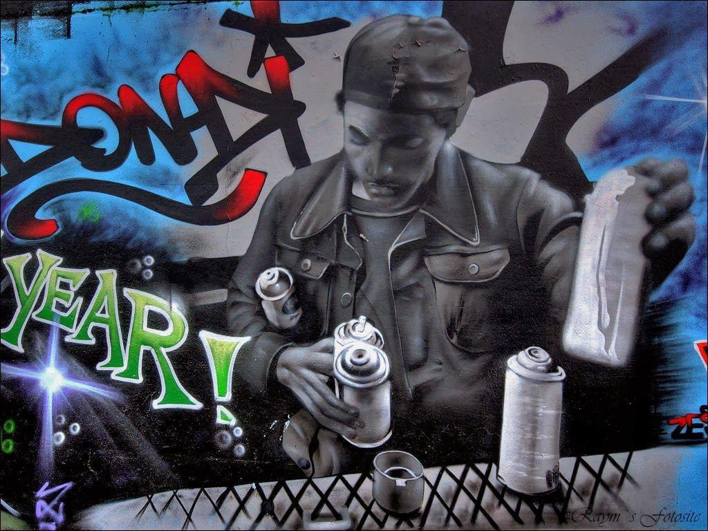 1024x768 Rap Graffiti Wallpaper