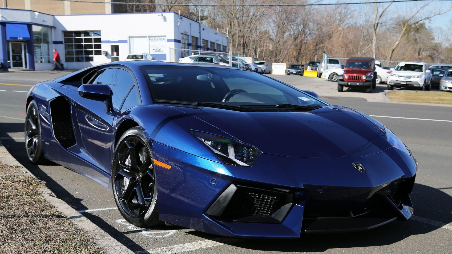 1920x1080 Blue Lamborghini Wallpaper Free Download > SubWallpaper