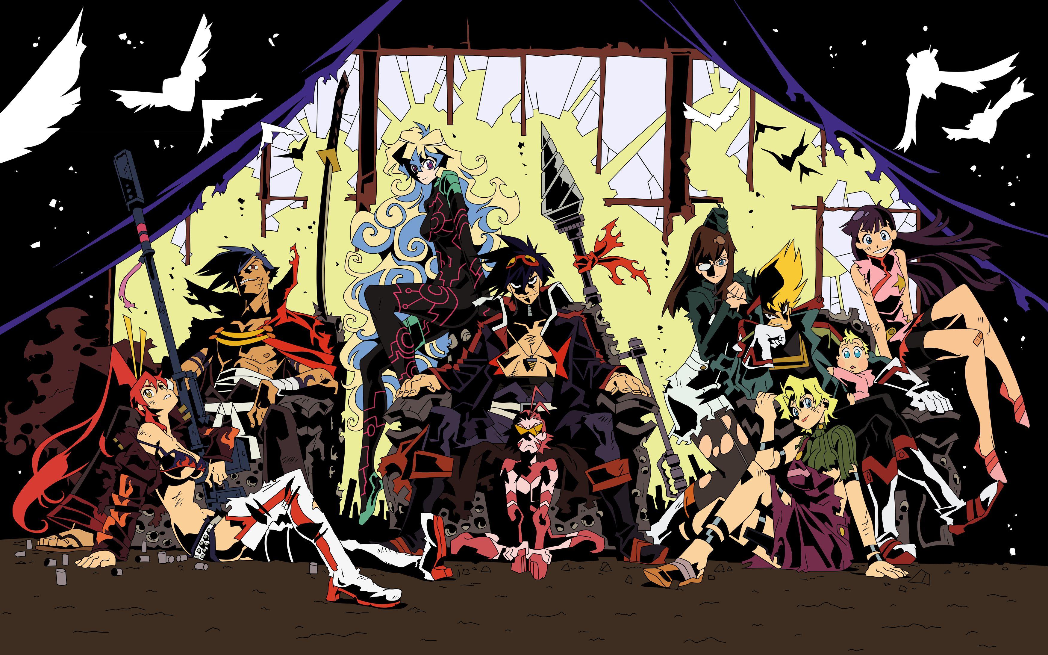 3500x2187 Gurren Lagann Wallpaperx2187
