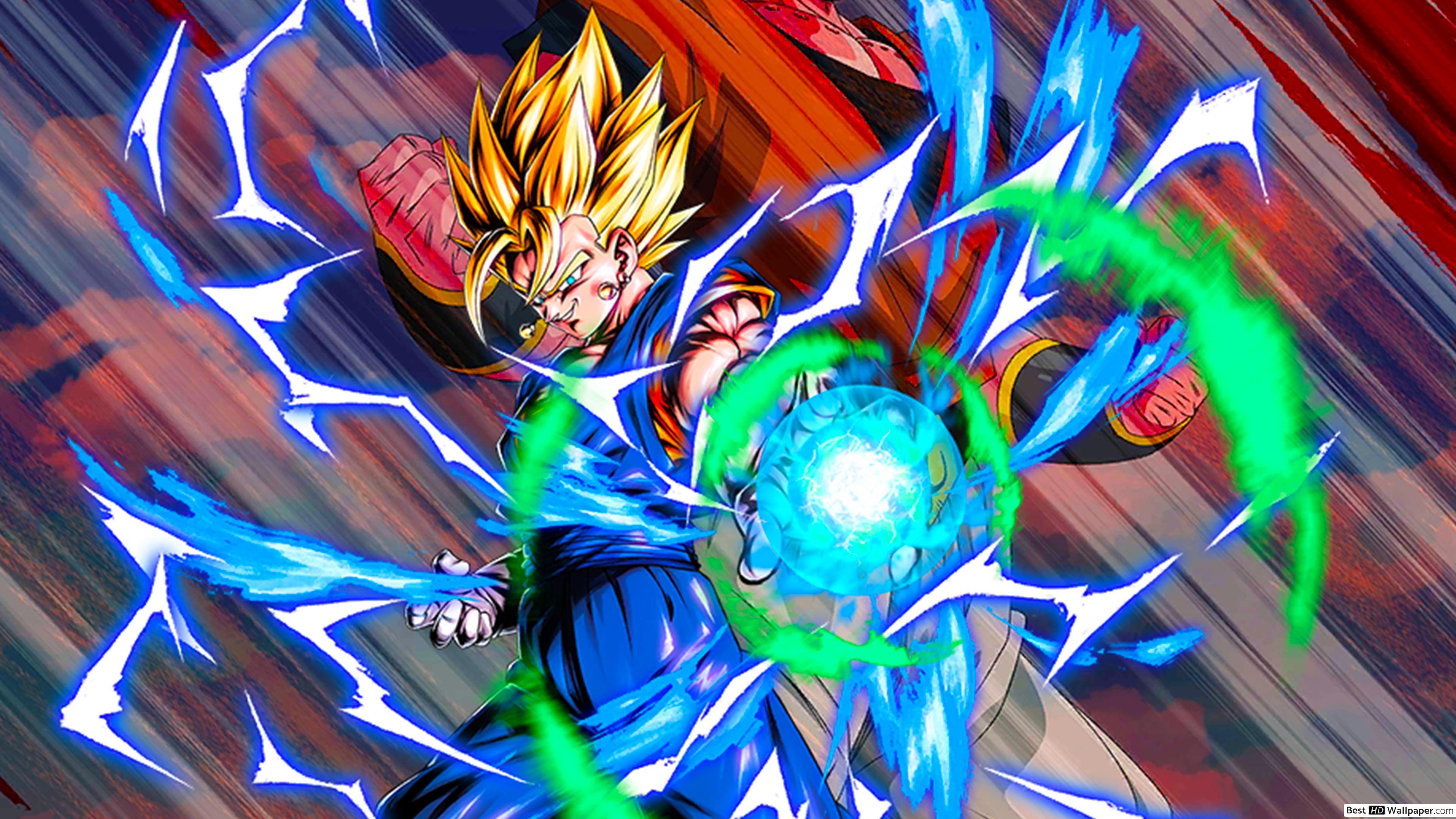 3840x2160 Super Vegito from Dragon Ball Z [Dragon Ball Legends Arts] for Desktop HD wallpaper download