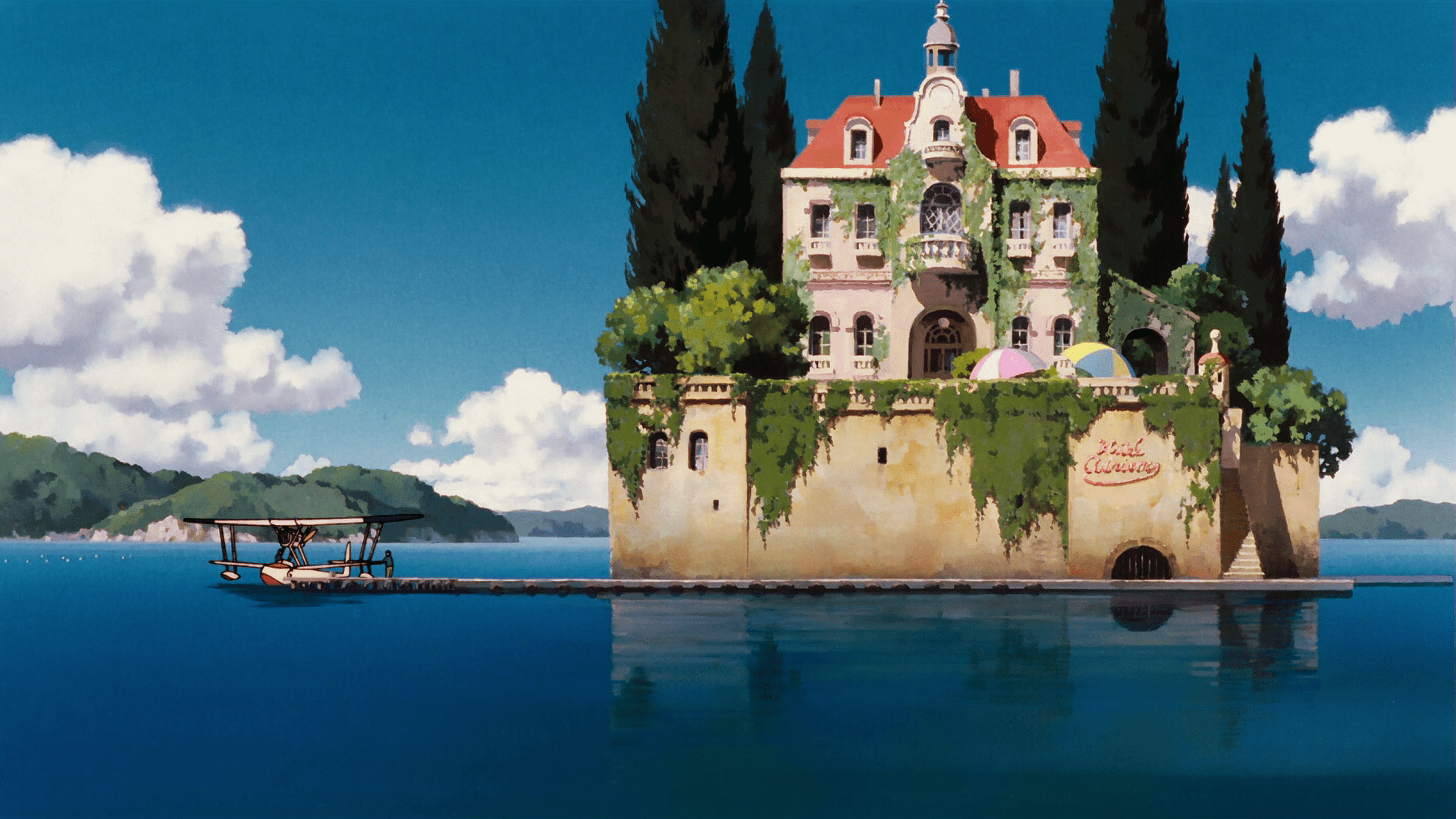2560x1440 Caryl Sorin: Ghibli Wallpaper