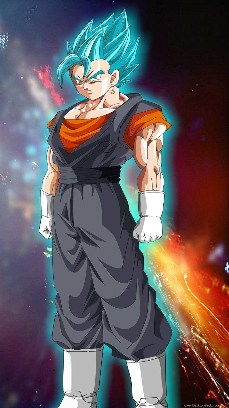 750x1334 Dragon Ball Super Vegito Wallpaper Smarthphone By Lucario strike. Desktop Background