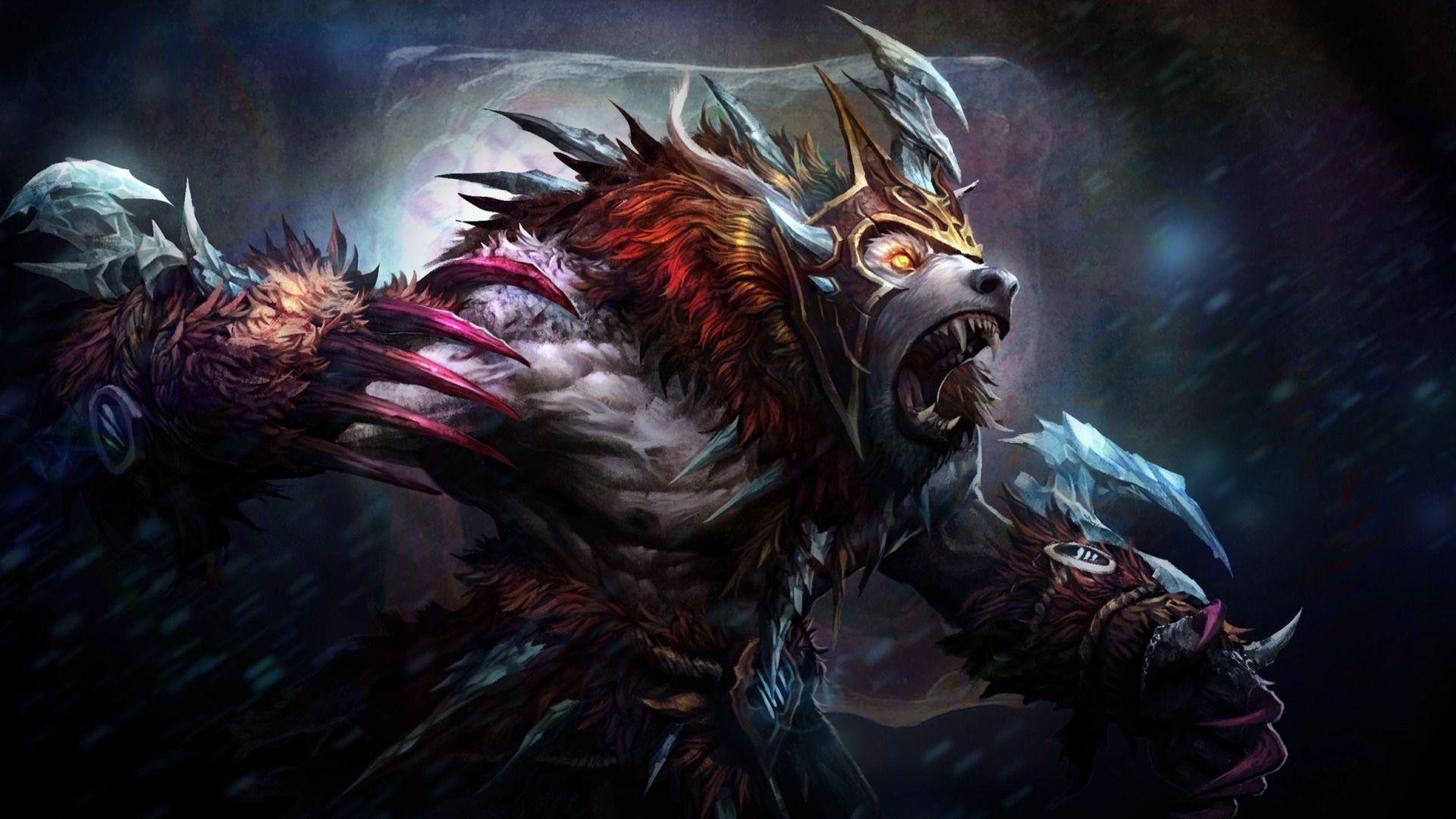 1920x1080 Dota Ursa, Fantasy Art Wallpaper HD / Desktop and Mobile Background