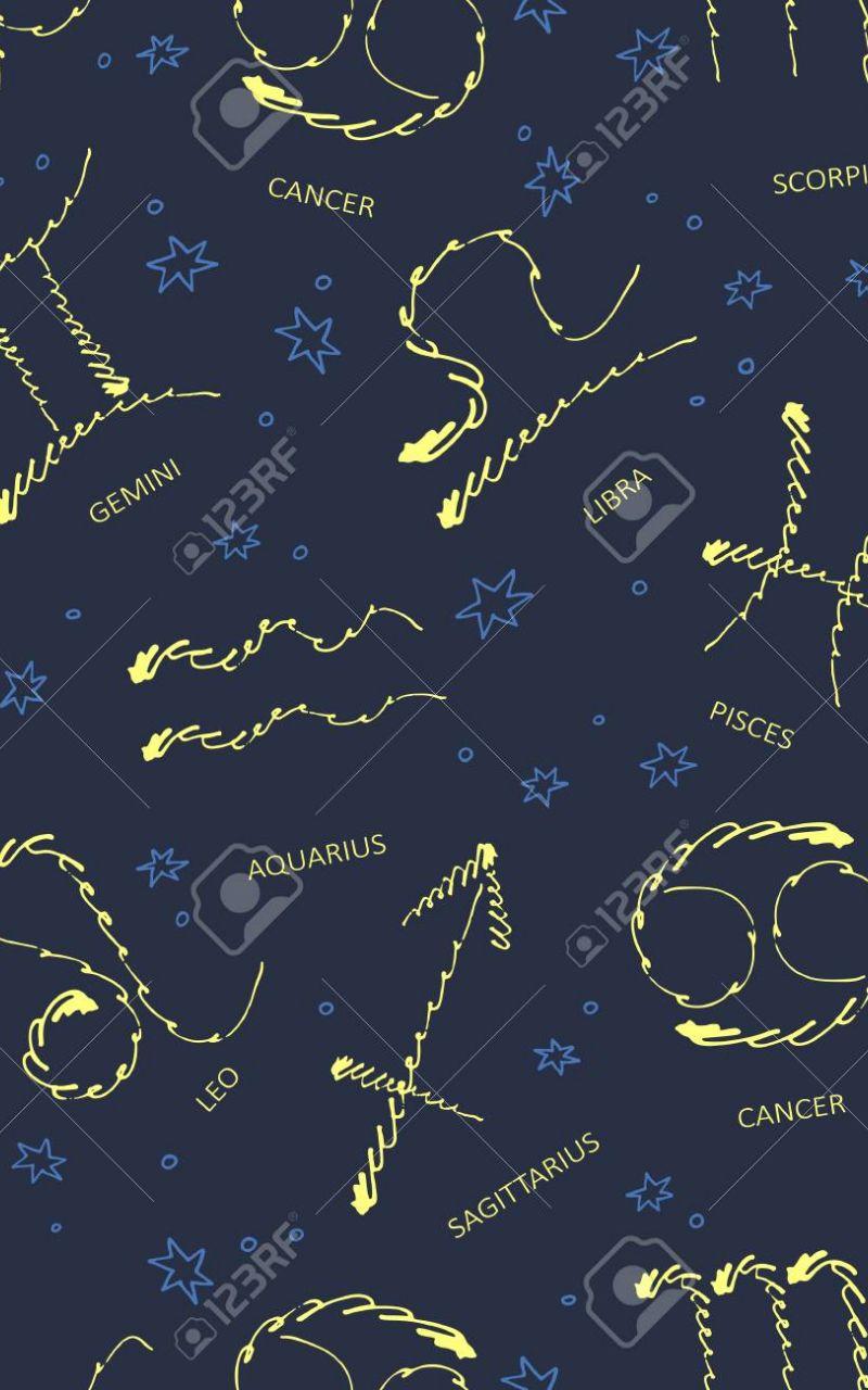 800x1280 Free download Zodiac Signs Seamless Pattern Zodiac Constellations Design [1300x1300] for your Desktop, Mobile & Tablet. Explore Signs Wallpaper. Wallpaper Signs, Signs Wallpaper, Browning Signs Wallpaper