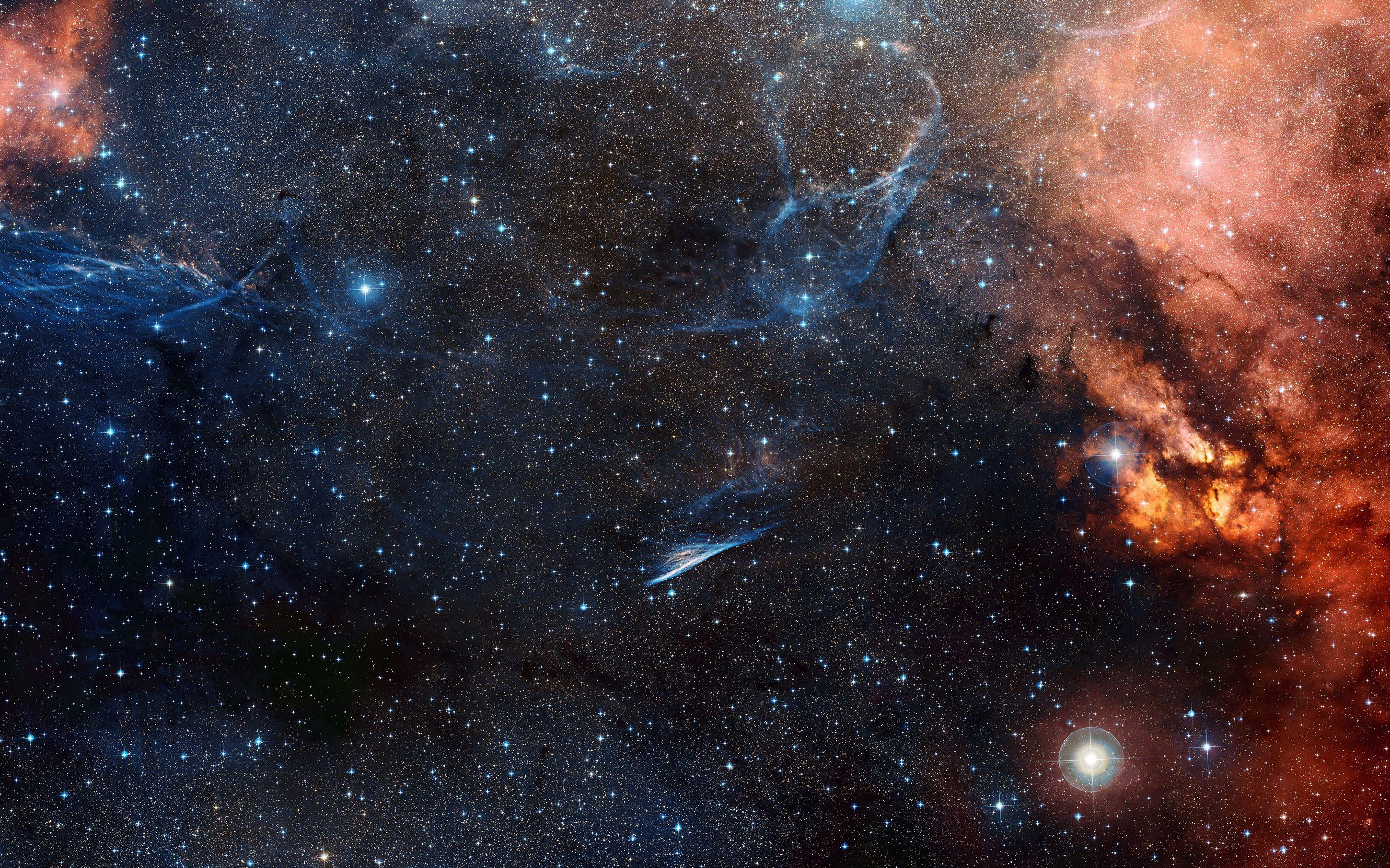 2880x1800 Beautiful red nebula wallpaper wallpaper